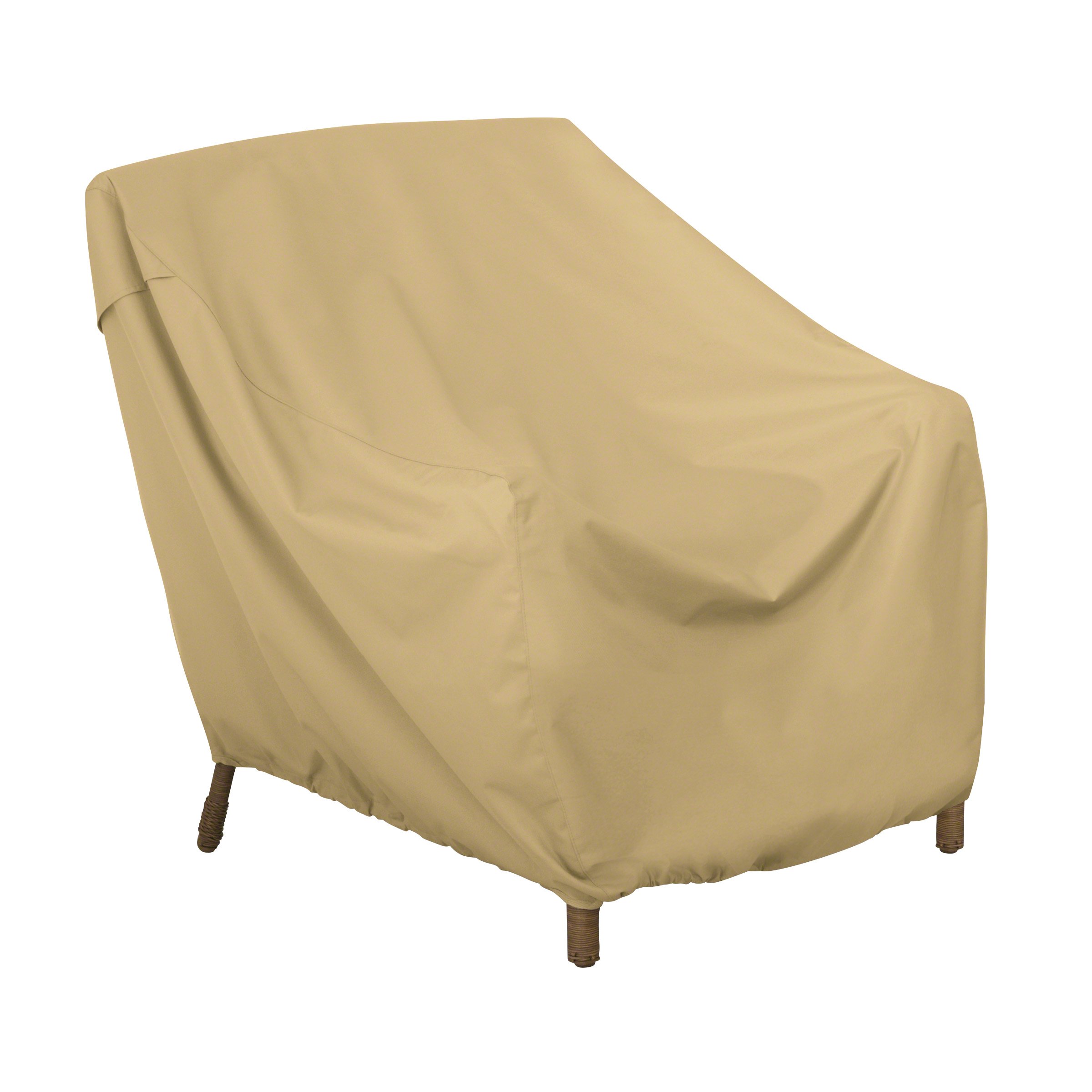 Classic Accessories Terrazzo 36 Inch Water-Resistant Patio Lounge Chair Cover, Durable Outdoor Chaise Lounge Covers for Poolside, Garden, and Patio Furniture Protection
