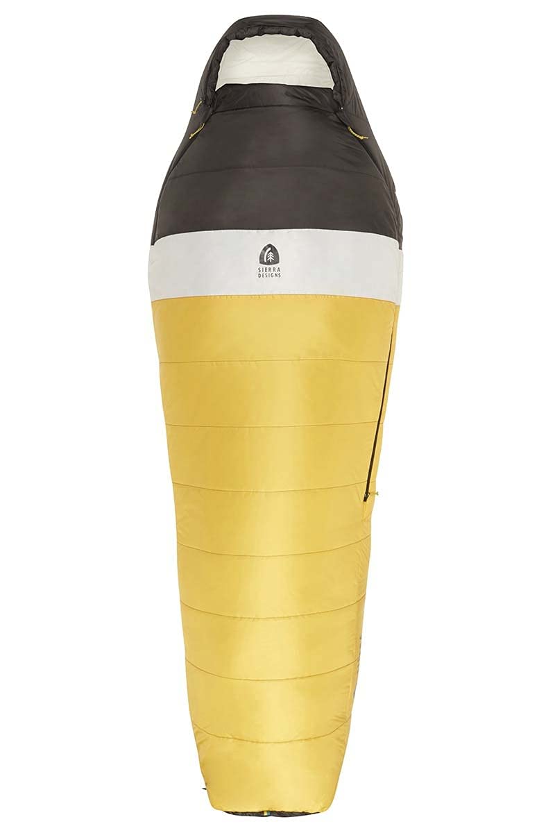 Sierra Designs Synthesis 20/35/50 Degree Synthetic Mummy Sleeping Bag for Men & Women - Lightweight Camping & Backpacking Gear for Hiking, Mountaineering & Outdoor Adventures