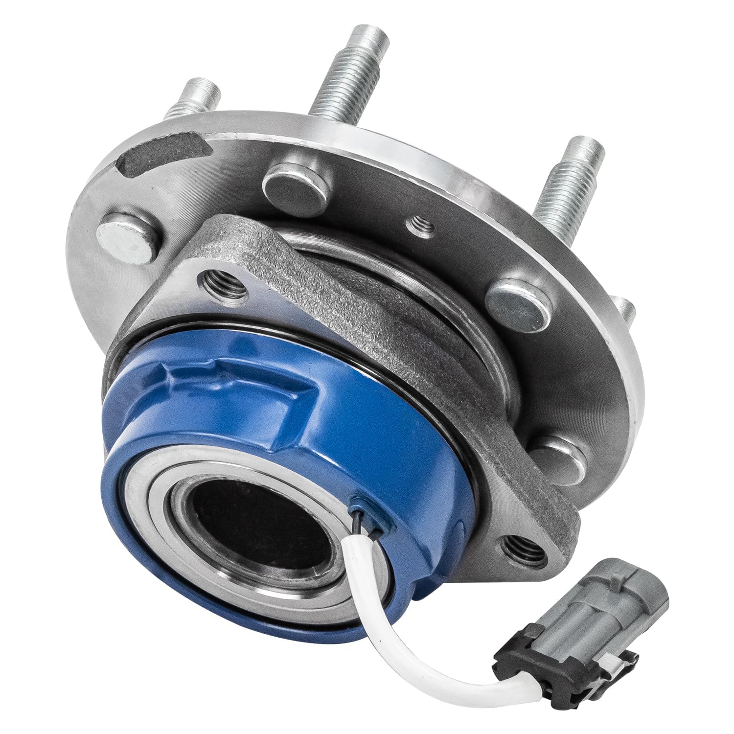 Detroit Axle Complete Wheel Hub & Bearing Assembly Replacement Kit - Rear Driver & Passenger Side for 2006-2009 Cadillac STS - Perfect for Smooth Ride & Noise Reduction