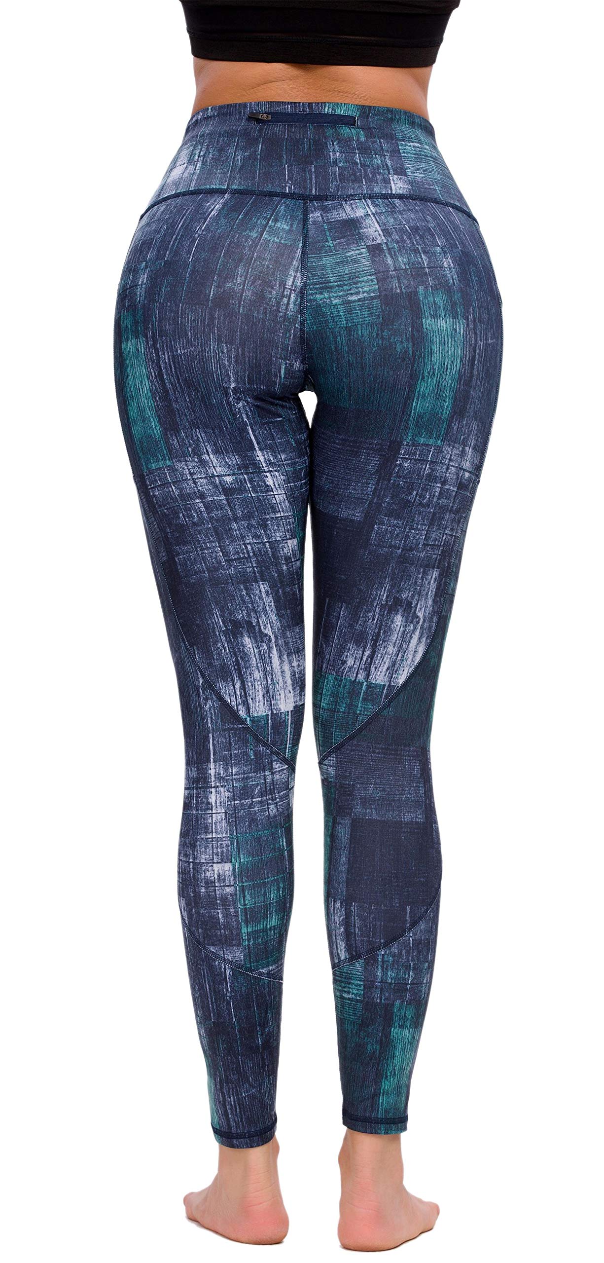 Munvot Women's High Waist Yoga Pants - Workout Running Leggings with Side Pockets for Gym, Fitness & Lounge Wear