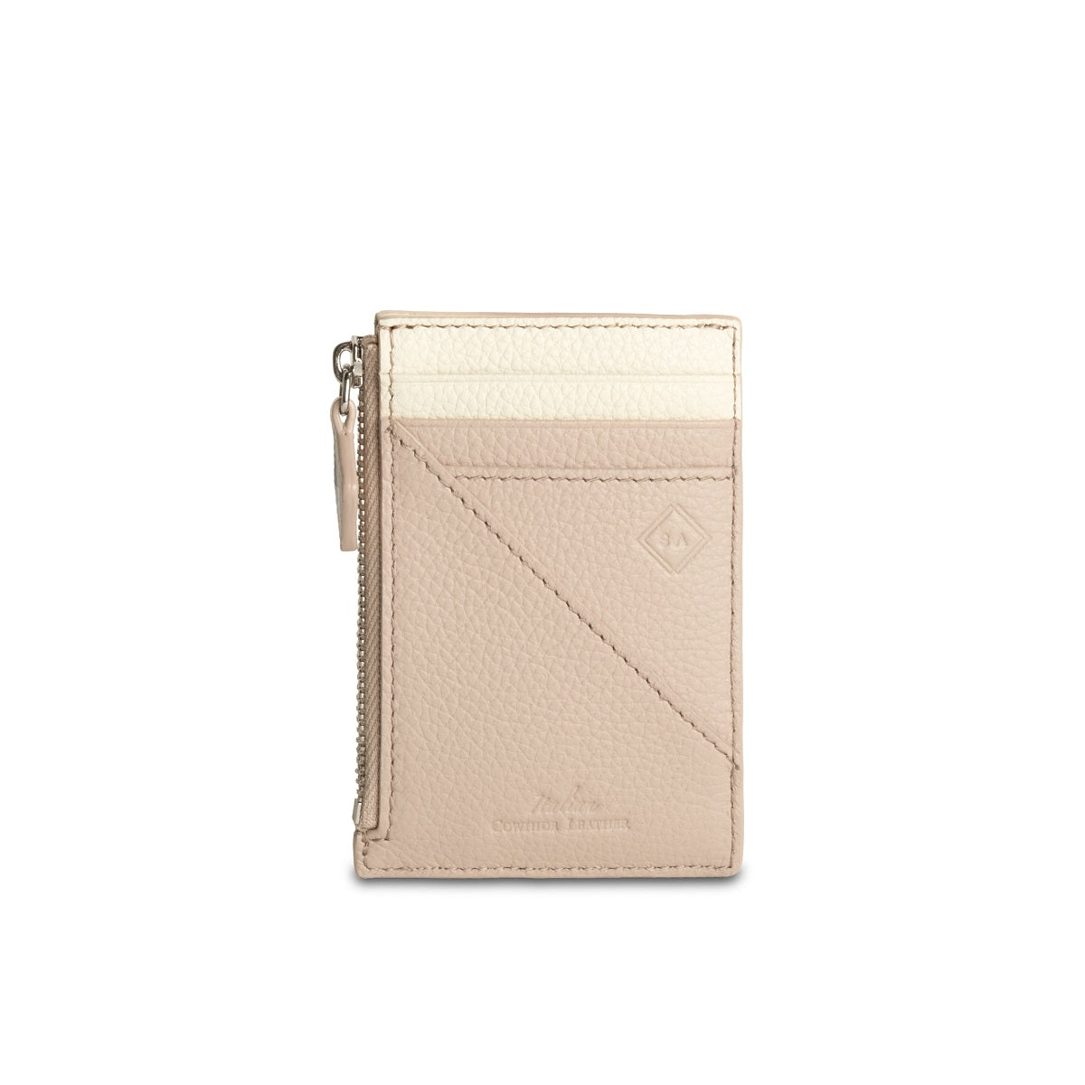Samuel Ashley x Pantone Leather Key Purse - Premium Genuine Leather Keychain Wallet for Women & Men - Perfect for Travel, Office, and Everyday Use