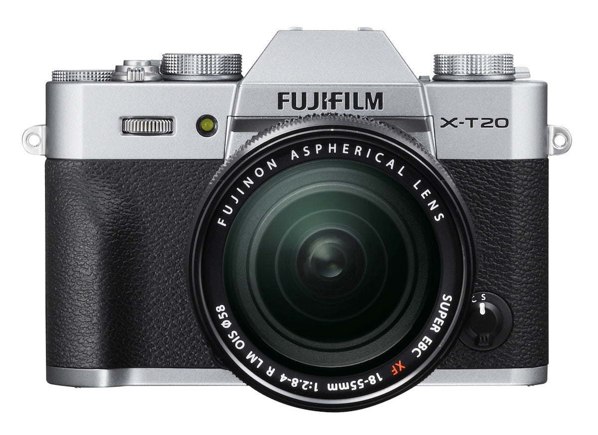 Fujifilm X-T20 Mirrorless Digital Camera with XF 18-55mm f/2.8-4 Lens Kit (Silver) - Perfect for Travel Photography, Vlogging & Street Shooting