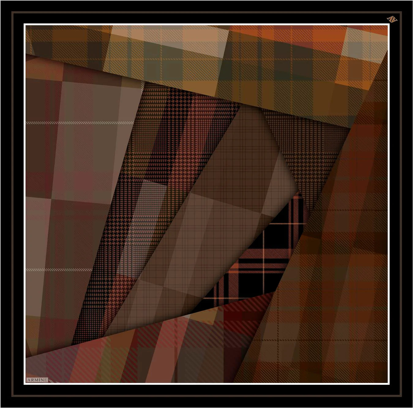 Armine Adara Women's Silk Scarf No. 9 - Luxury Fashion Accessory for Women, Elegant Gift for Her - Perfect for Office, Party & Special Occasions