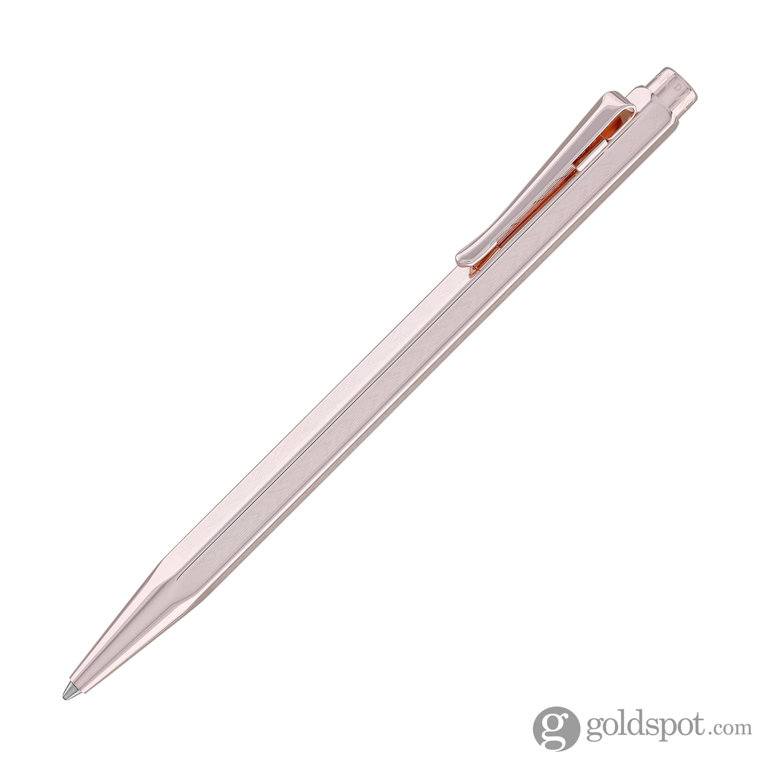 Caran d’Ache Ecridor Chevron Rose Gold Ballpoint Pen - Premium Writing Instrument for Business, Gifts & Luxury Collectors