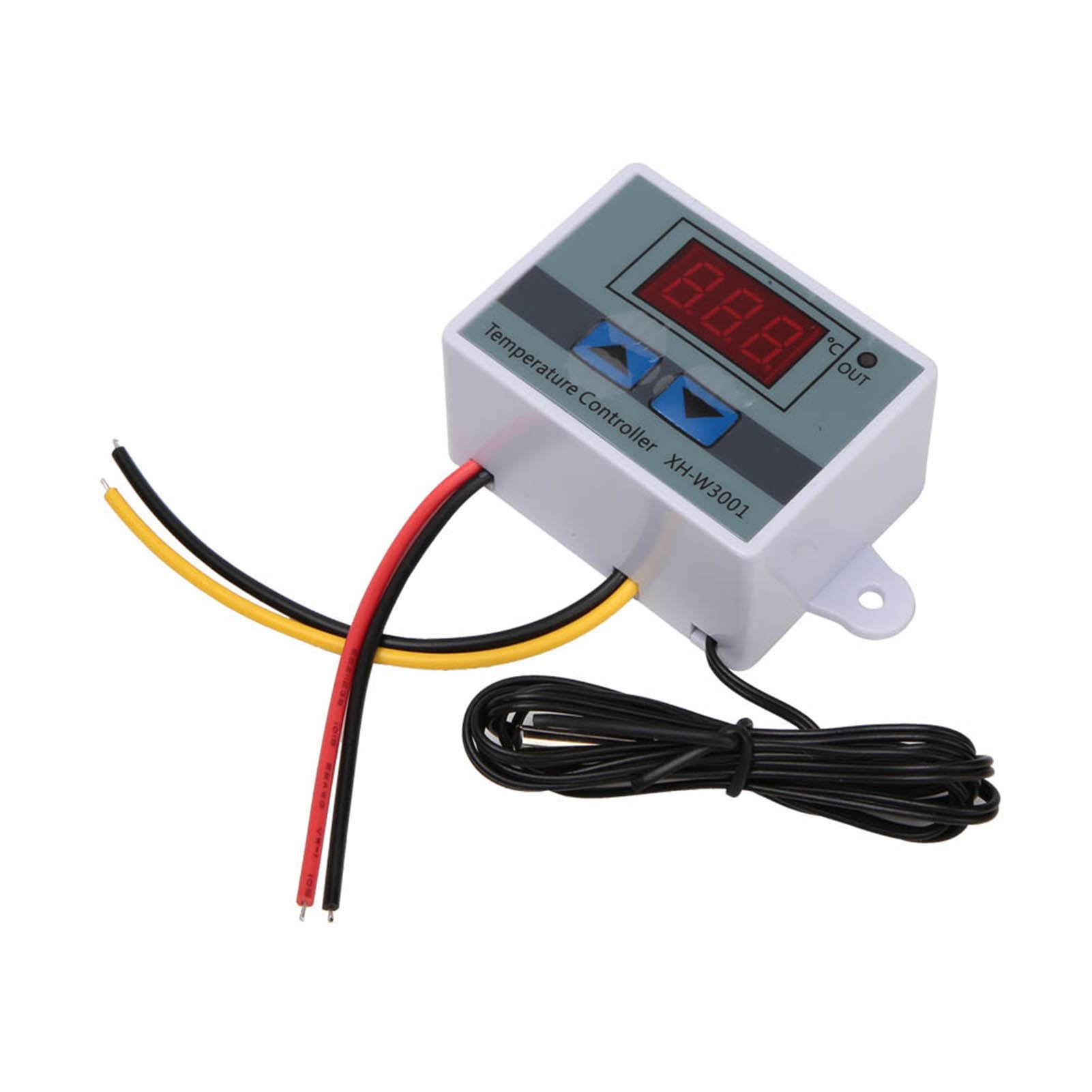Digital Temperature Controller 110-220V 1500W - Precise Thermostat for Homebrew, Aquarium, Reptile Enclosure & Greenhouse Climate Control