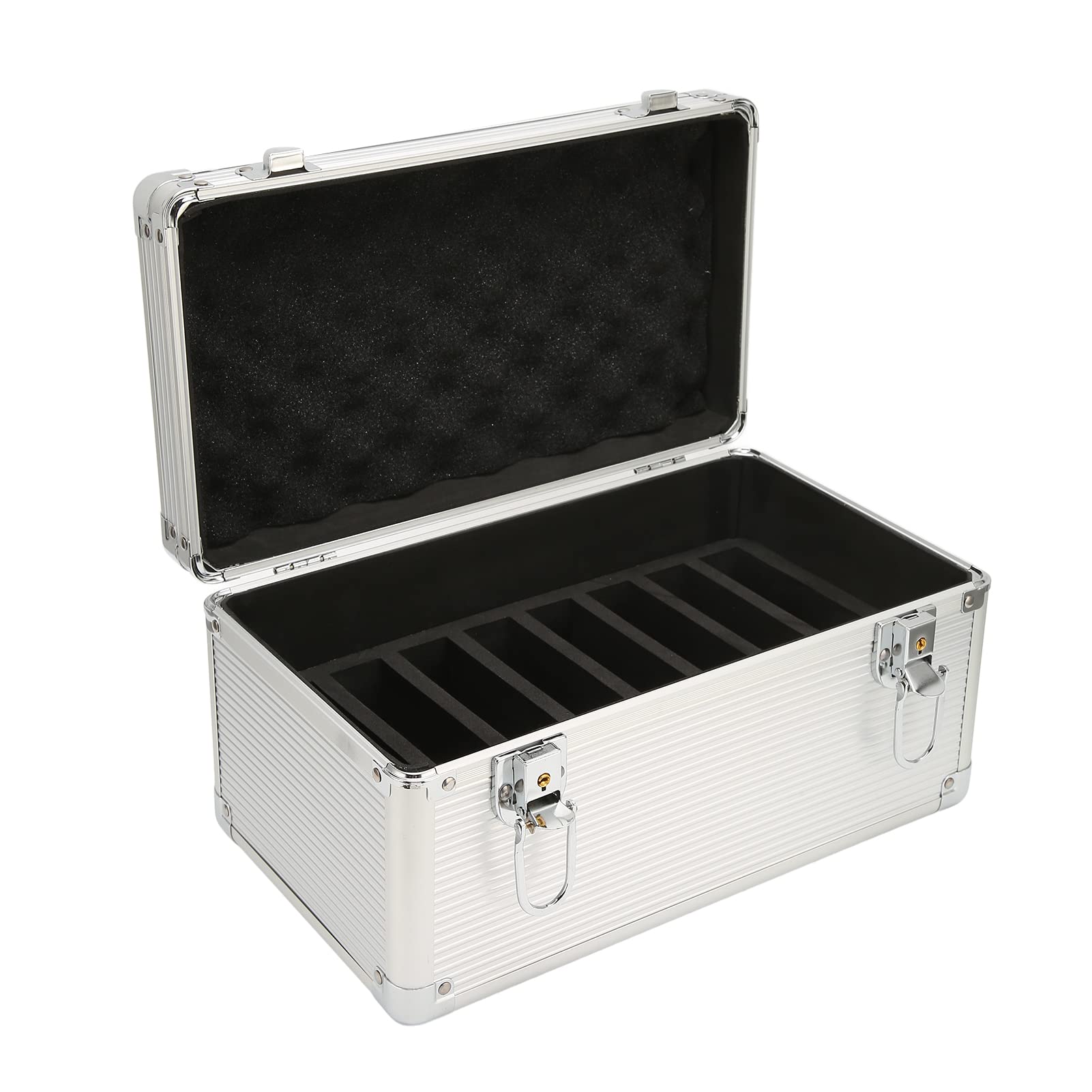Bewinner Shockproof Hard Drive Storage Case - 10 Bay HDD Protection Box with Security Lock for 3.5in Hard Drives | Ideal for Data Backup, Server Storage & Office Organization