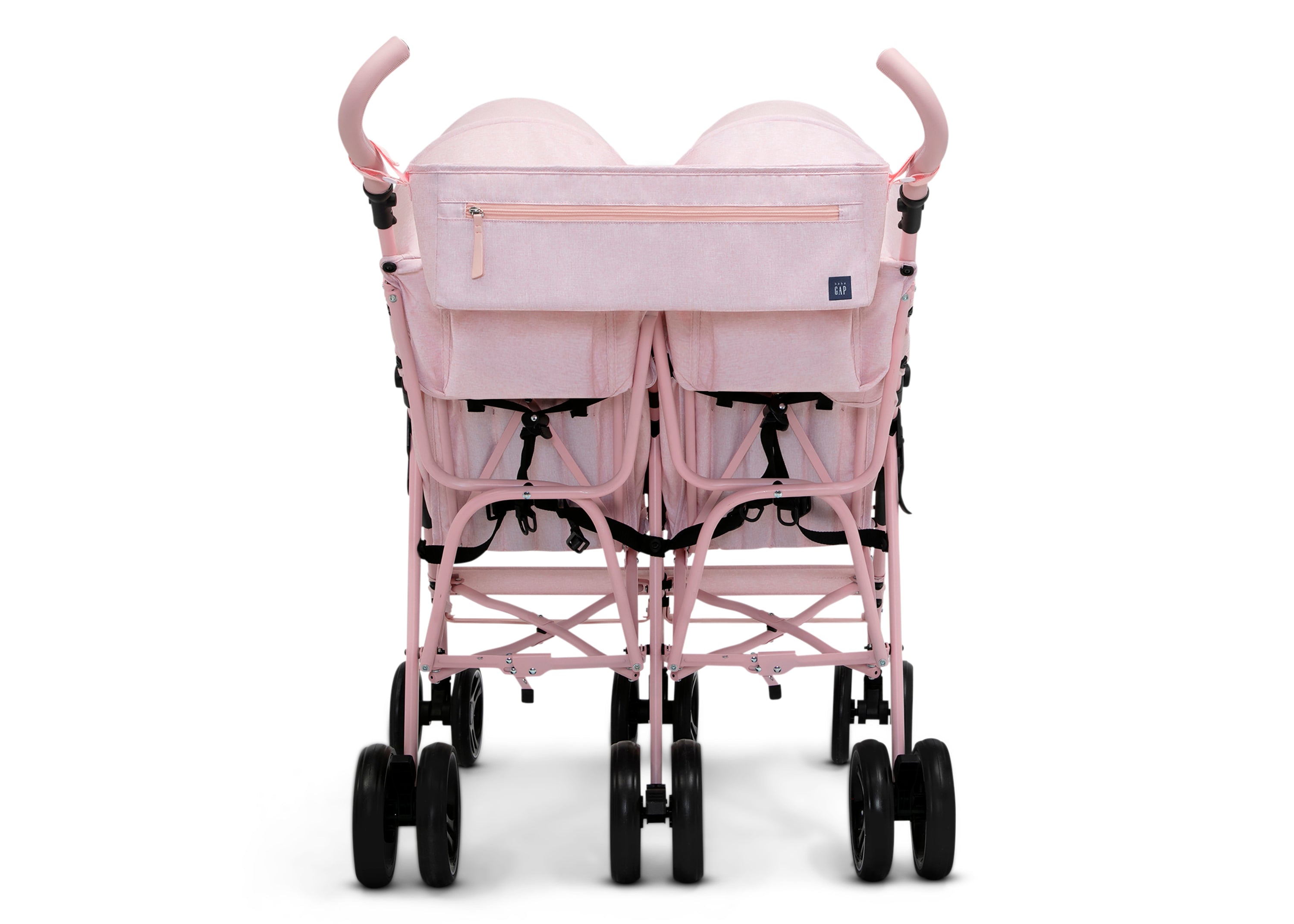 BabyGap Classic Parent Organizer for Double Stroller - Convenient Storage for Diapers, Bottles & Essentials - Perfect for Shopping, Travel & Family Outings