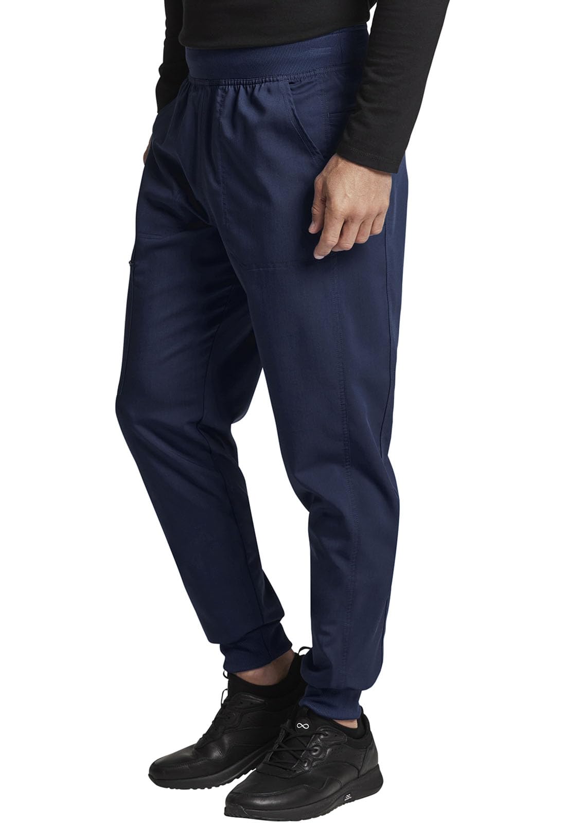**Dickies Men's DK224 Mid-Rise Jogger Scrub Pants - Stretch Fabric, Comfort Fit for Medical & Healthcare Professionals**    *(Perfect for Nurses, Doctors & Healthcare Workers - Comfortable & Durable for Long Shifts)*