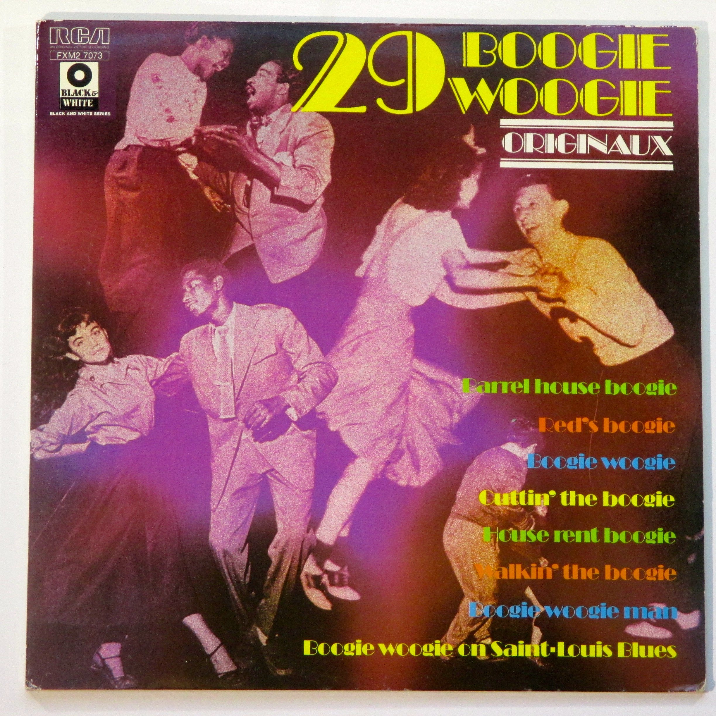 29 Original Boogie Woogie Music Albums - Classic Black & White Series | Perfect for Jazz Lovers, Vintage Music Collectors & Retro Party Playlists