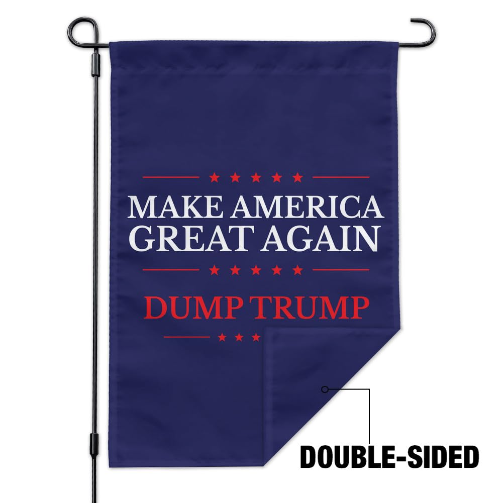 Trump Garden Flag - Patriotic Yard Decor for American Homes | Perfect for 4th of July, Memorial Day & Political Events
