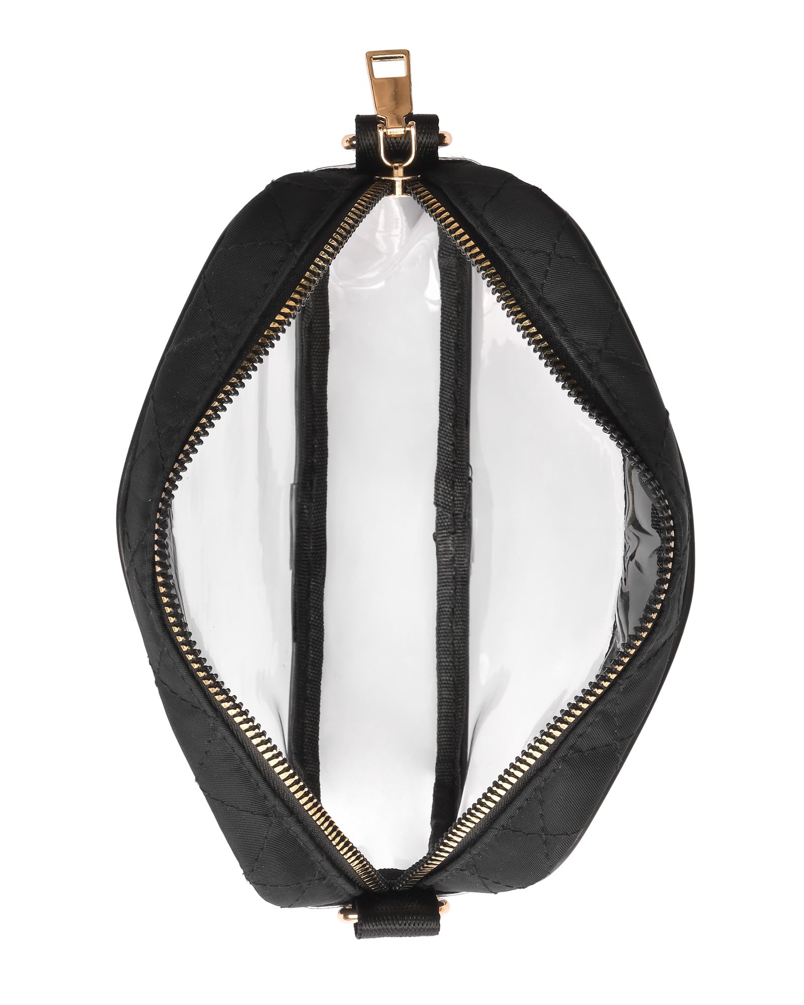 Stadium Approved Clear Crossbody Bag for Women - Small Transparent Purse for Concerts, Sports Events & Security Check - Perfect for NFL, NBA, Concerts & Theme Parks