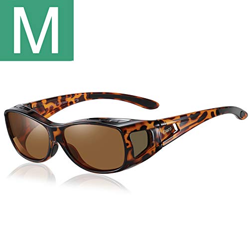 M Size Tortoise Frame Brown Lens