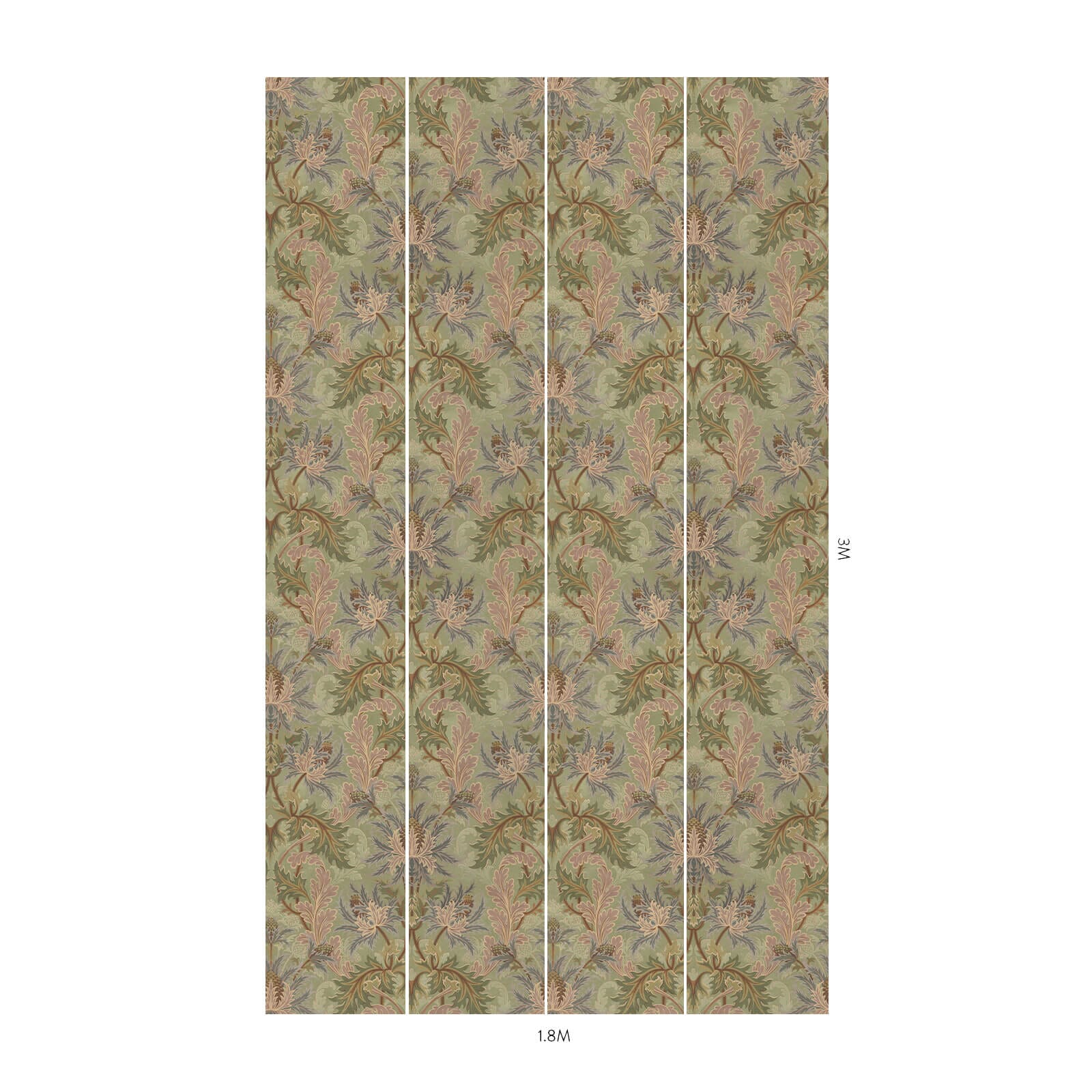 AQUIFOLIA Wallpaper - Premium Apple Pattern Wallpaper for Home Decor | Perfect for Living Room, Bedroom & Nursery