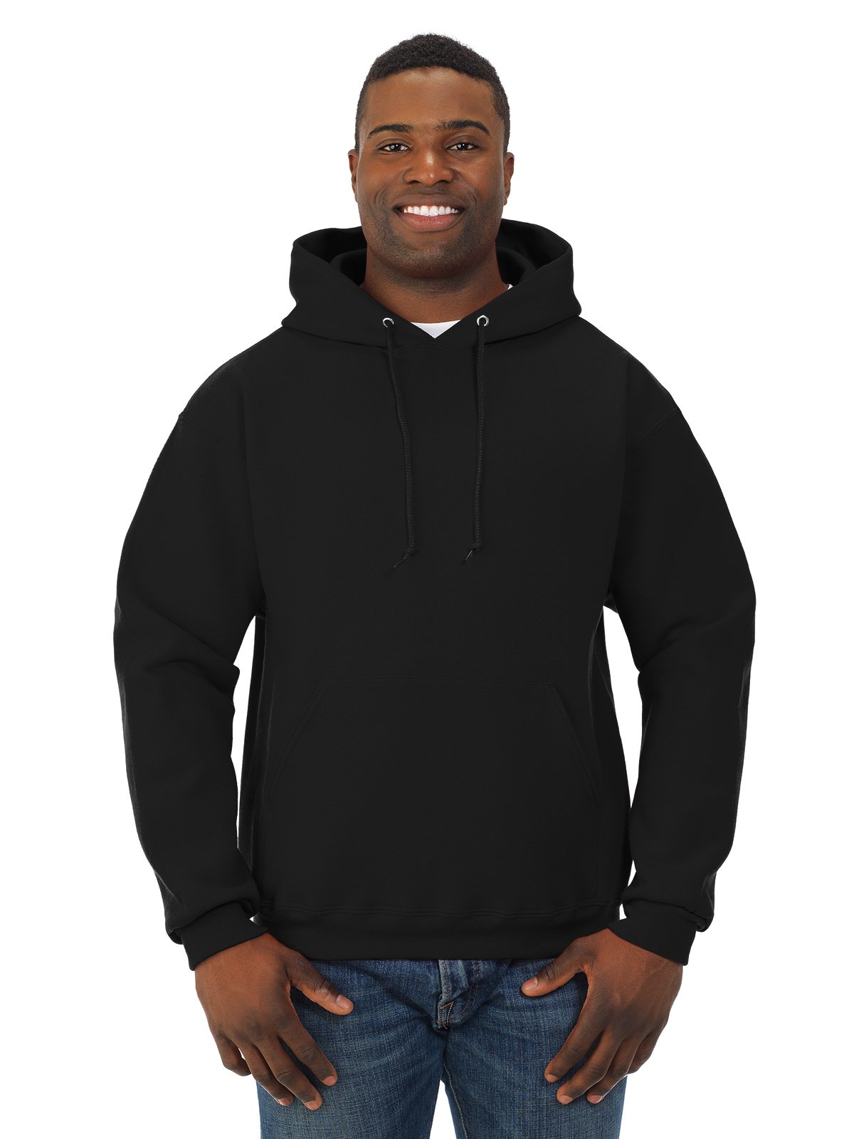 Fruit of the Loom Men's Soft Fleece Pullover Hoodie - Cozy Warm Sweatshirt for Casual Wear, Lounge & Outdoor Activities