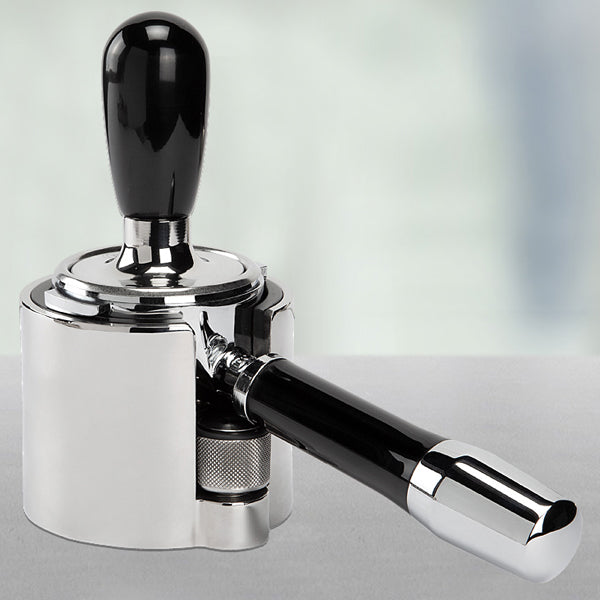 Professional ECM Tamper Station for Espresso - Heavy Duty Coffee Tamping Tool with Ergonomic Handle for Baristas & Home Brewing - Perfect for Espresso Machines, Coffee Shops & Home Use
