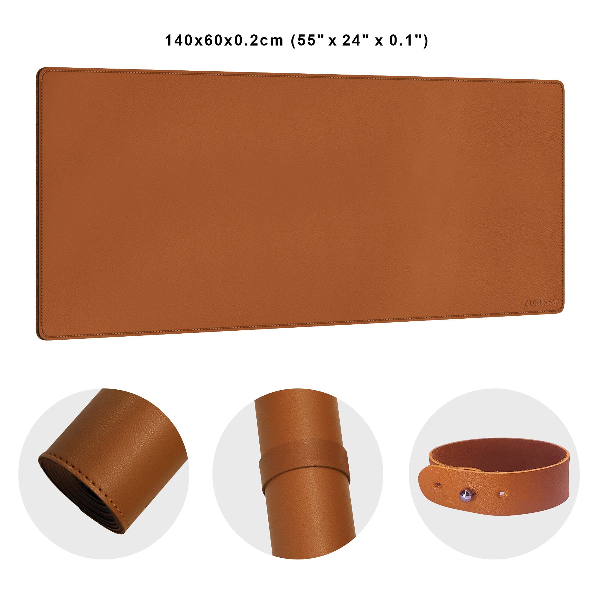 Premium PU Leather Desk Pad (55.1