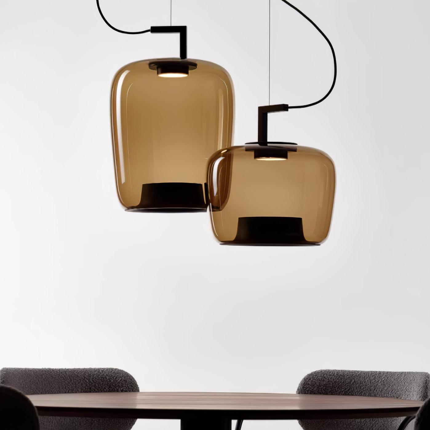 Modern Double Pendant Lamp - Adjustable Hanging Light Fixture for Kitchen Island, Dining Room, and Living Room Decor