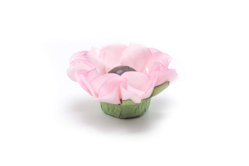 Handmade Pink Paper Truffle Cups - 20 Pack | Eco-Friendly Chocolate Candy Liners & Wrappers for Truffles, Brigadeiro, Cupcakes | Perfect for Party Favors, Wedding Desserts, Holiday Treats & DIY Candy Making
