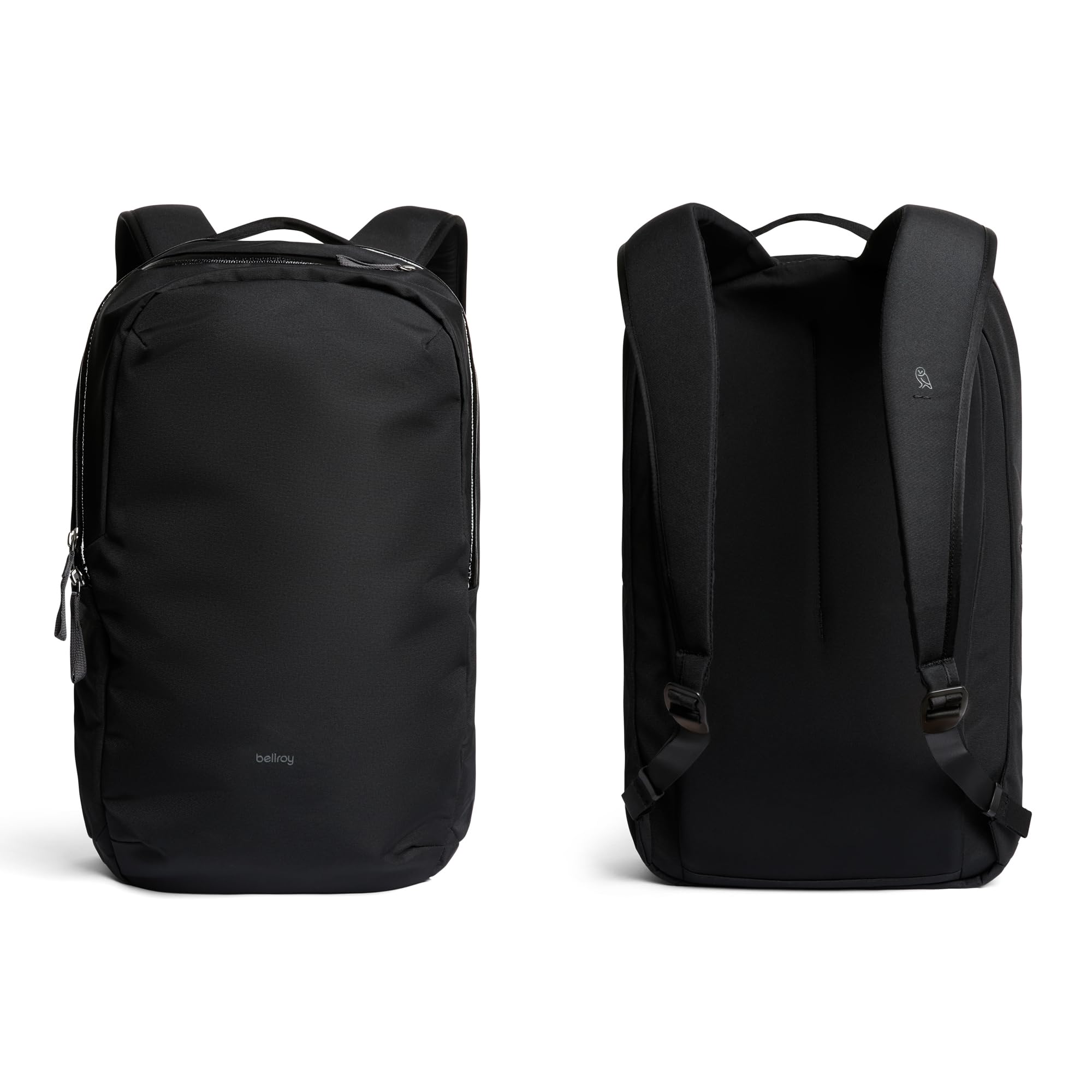 Bellroy Via Backpack - Lightweight Waterproof Travel Backpack for Men & Women - Perfect for Commuting, Hiking & Everyday Use (Black)