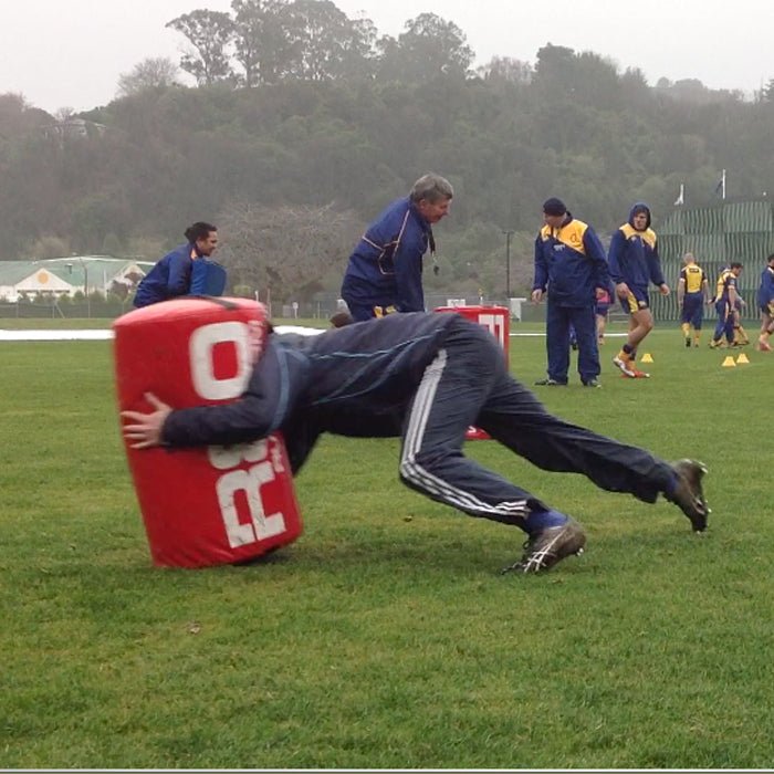 Rugby Tackle Bag for Seniors - Heavy Duty R80 Training Equipment for Rugby Practice, Games & Drills | Durable Half Size Tackle Bag for Rugby Players & Coaches