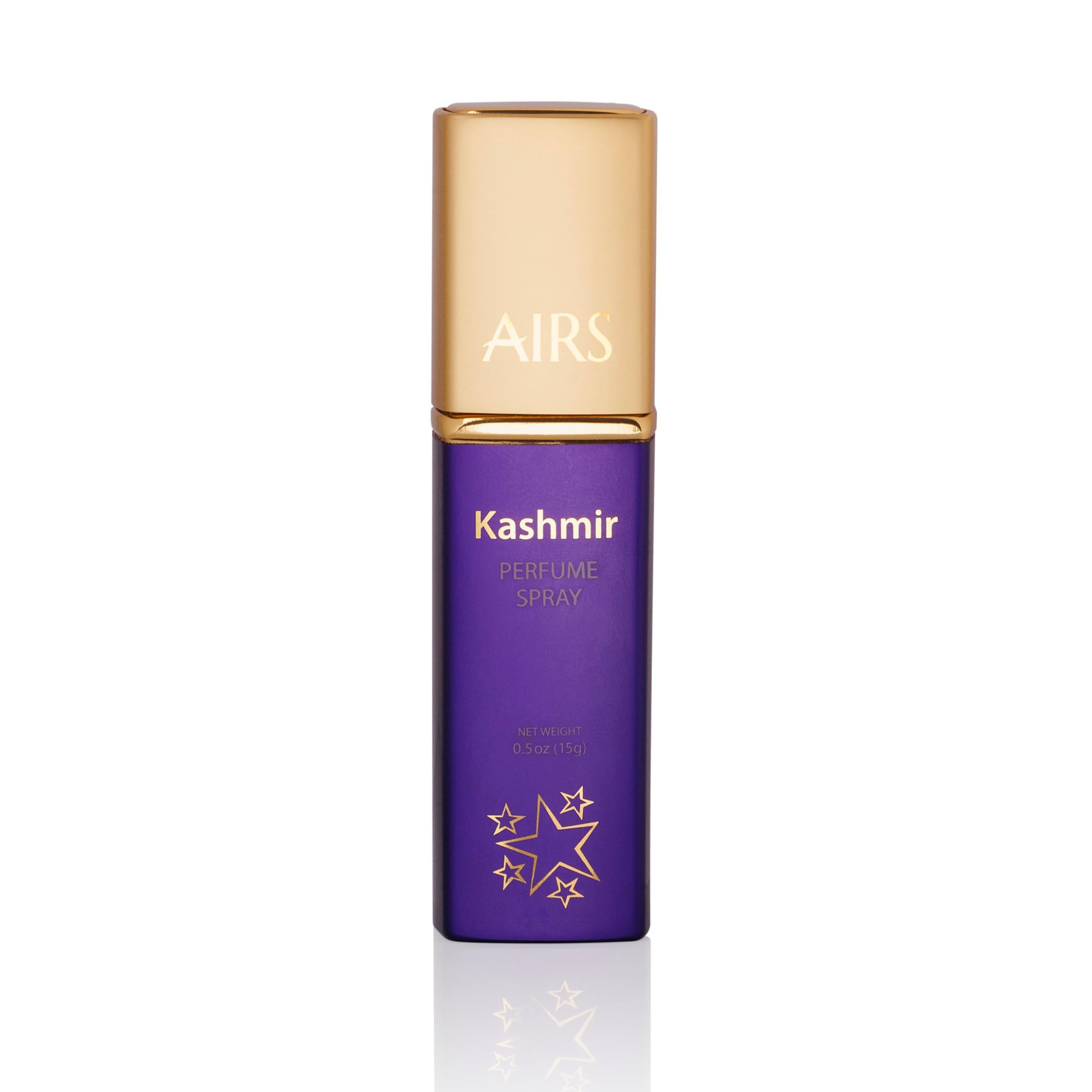 Premium Kashmir Quick Twist-Up Perfume Spray - Long Lasting Luxury Fragrance Mist for Women & Men, 0.5 oz (15ml) + 2 Travel Size Samples, Perfect for Gifting, Everyday Wear & Special Occasions