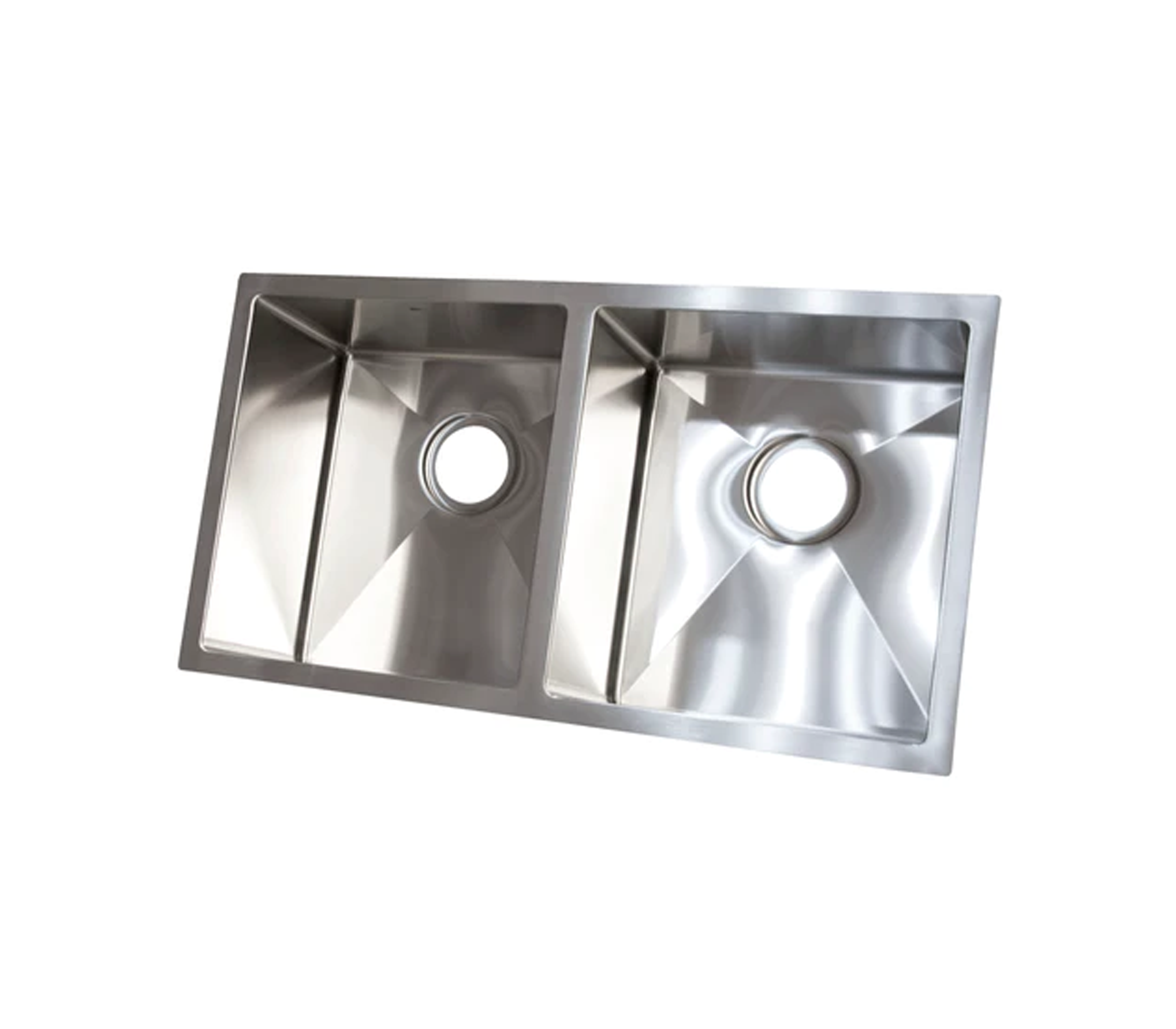 Luxury Double Bowl Kitchen Sink FRE 550 by Fermetal - Perfect for Modern Kitchens & Restaurant Prep Stations