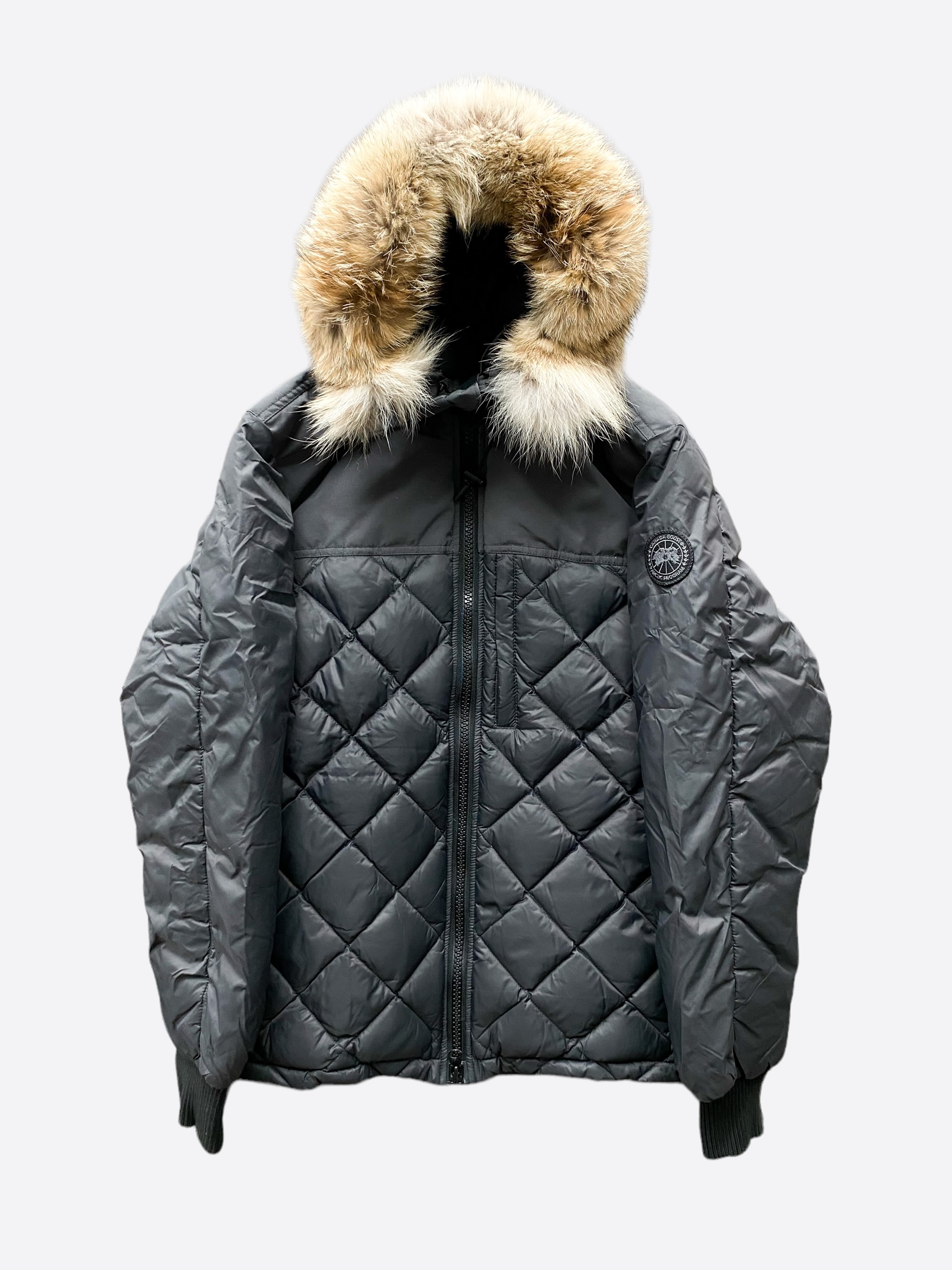 Canada Goose Black Pritchard Black Label Men's Winter Jacket - Waterproof & Windproof Parka for Extreme Cold Weather - Perfect for Skiing, Hiking & Outdoor Adventures