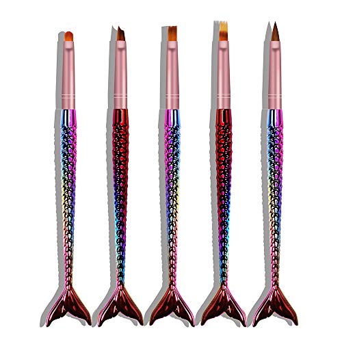 5PCS Nail Art Pens Kit - Professional Nail Brushes for Gel, Acrylic & Carving | Perfect for DIY Manicures, Salon Nail Art & Home Nail Design