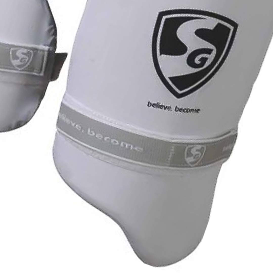 SG Ultimate Combo Thigh Guard for Men (Right Hand) - Cricket Protective Gear for Batting & Fielding