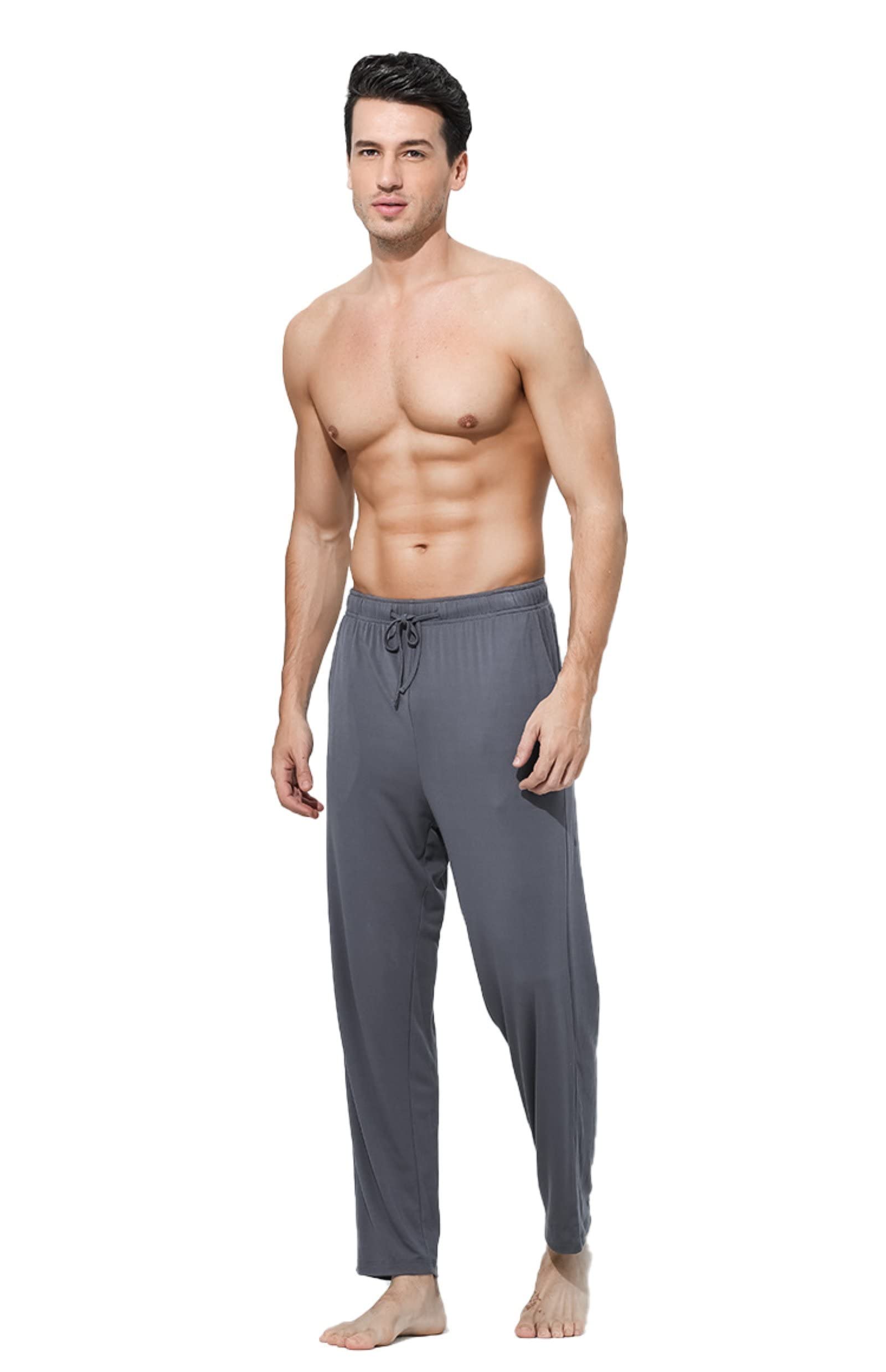 Men's Modal Pajama Pants - Ultra Soft & Breathable Lounge Pants for Comfortable Sleep & Relaxation at Home | Perfect for Spring & Summer Wear