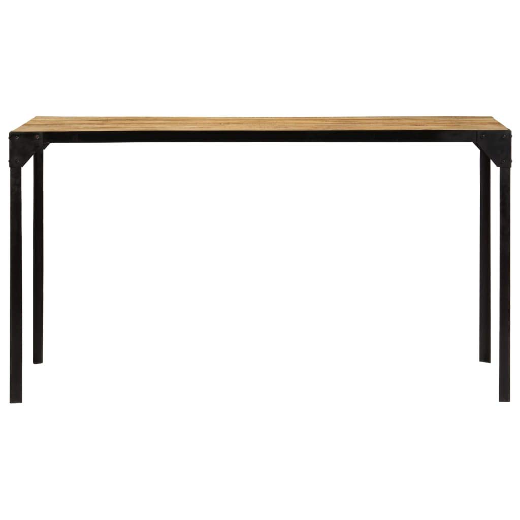 Premium Solid Mango Wood Round Pub Table - 55.1
