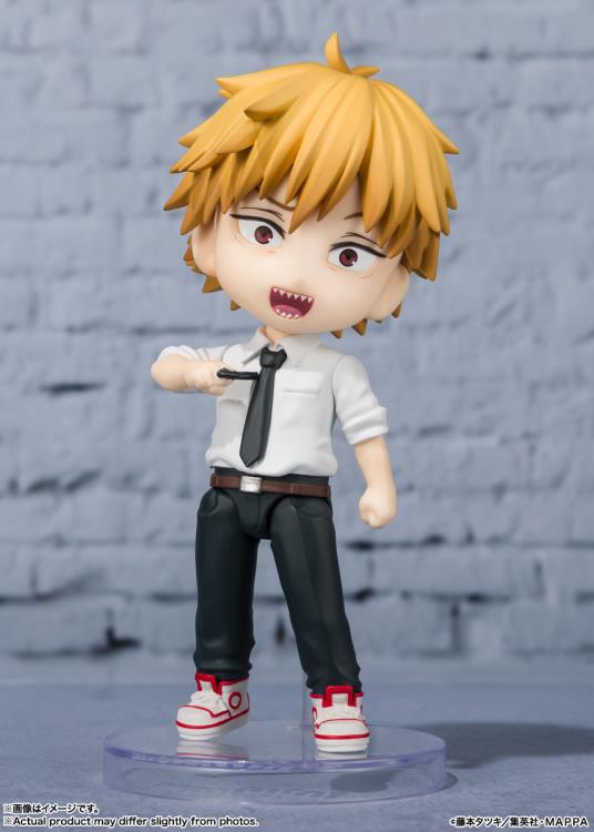 Bandai Figuarts Mini #122 Chainsaw Man Denji Action Figure - Anime Collectible Toy for Fans, Display & Cosplay Scenes
