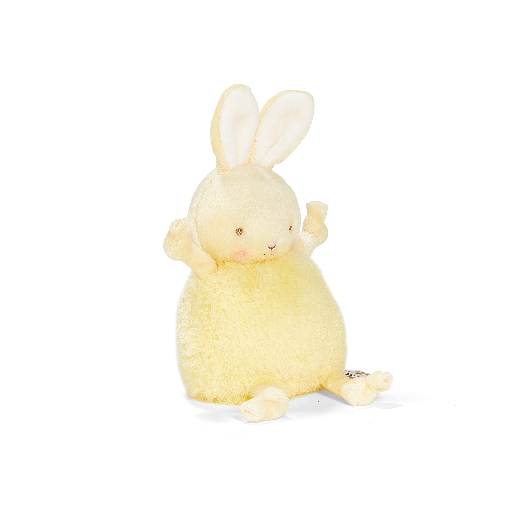 Roly Poly Bunny Lemongrass Aromatherapy Stuffed Animal - Cute Tumbler Toy for Kids & Home Decor | Perfect for Stress Relief, Nursery Decor, and Playtime Fun