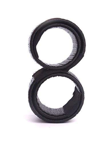 ASG 2 Pack Black Magic Hair Twist - Perfect Hair Juda Bun Maker for Women & Girls - Hair Accessories for Ponytails, Buns & Updos (Great for Work, Parties & Everyday Styling)