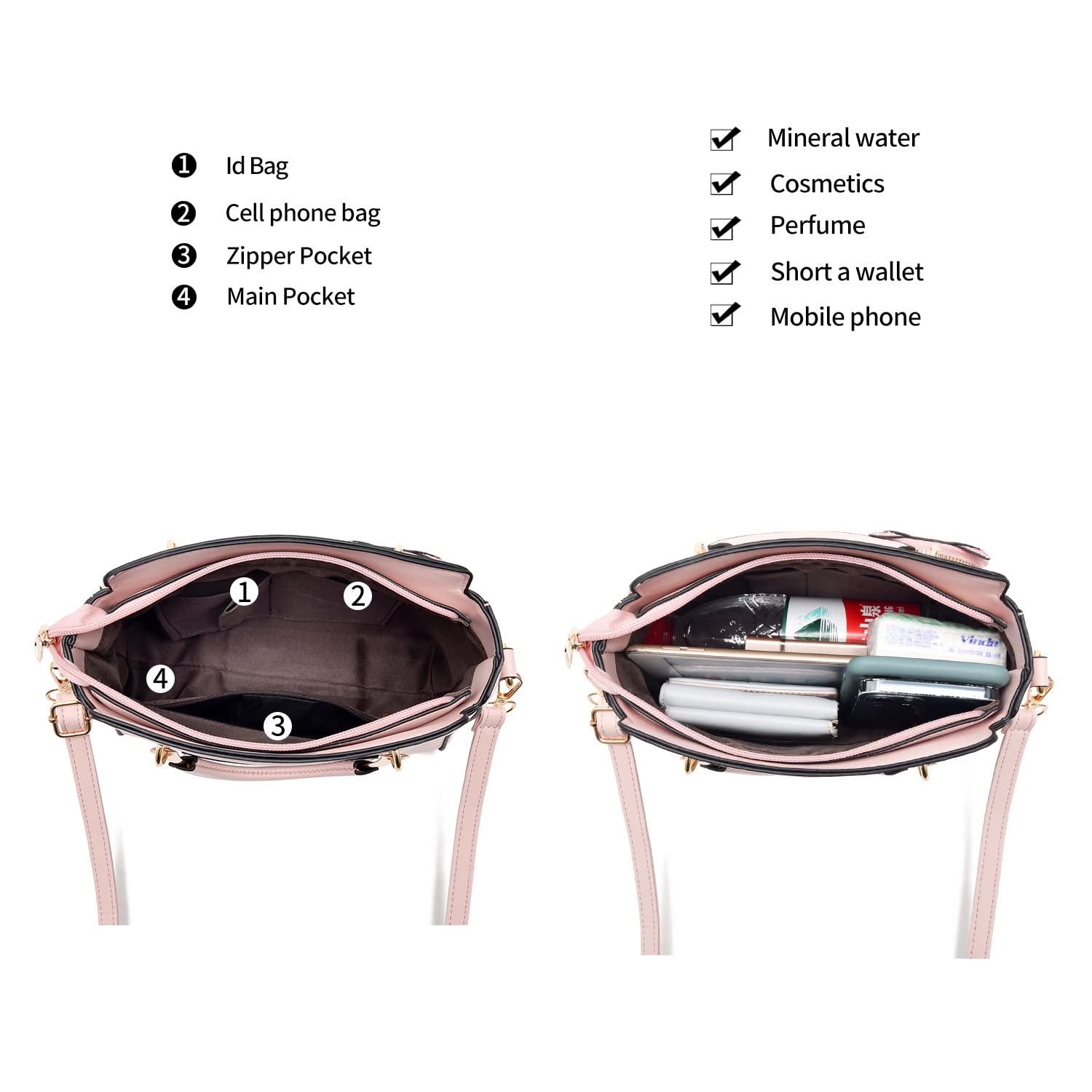 Stylish Women's Crossbody Bags & Shoulder Purses - Xiaoyu Fashion Handbags for Ladies, Top Handle Satchel & Small Tote Bags | Perfect for Work, Travel & Everyday Use