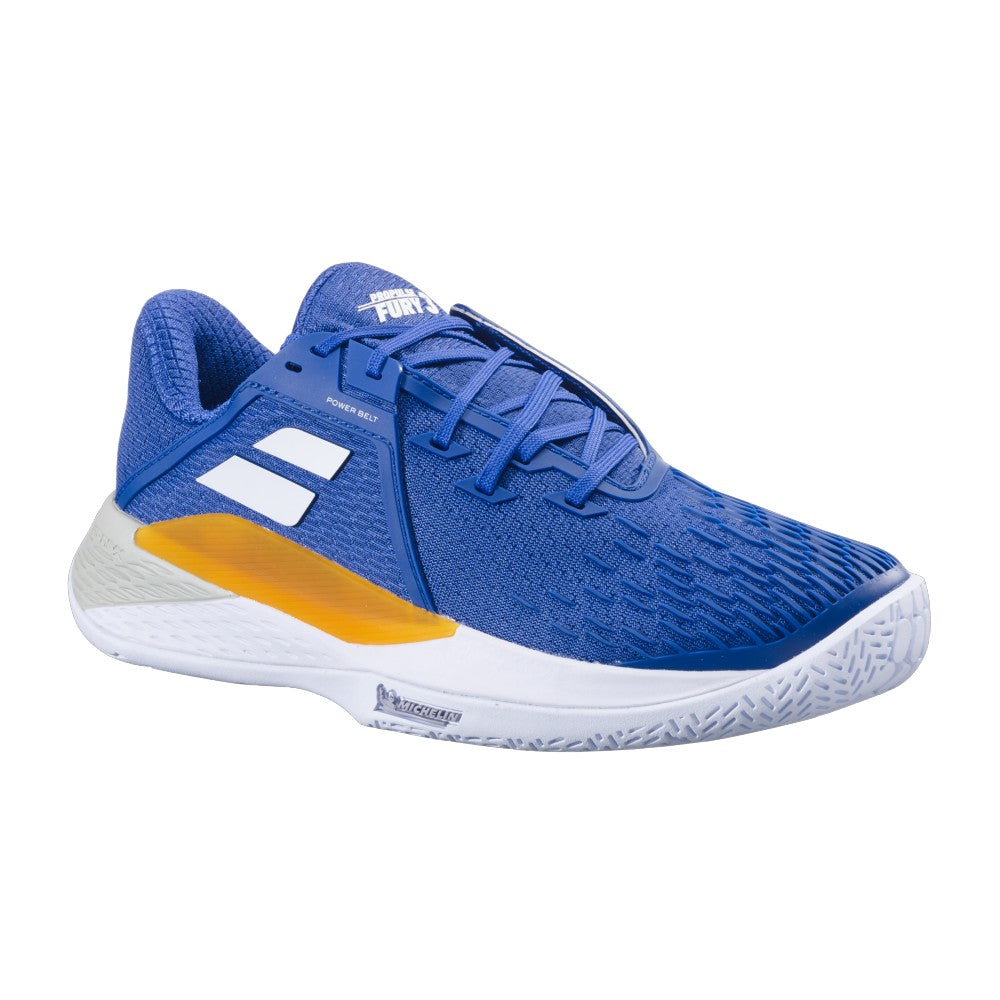 Babolat Propulse Fury 3 AC Men's Tennis Shoes - Lightweight & Durable Court Shoes for Men in Blue | Perfect for Competitive Tennis Matches & Training Sessions
