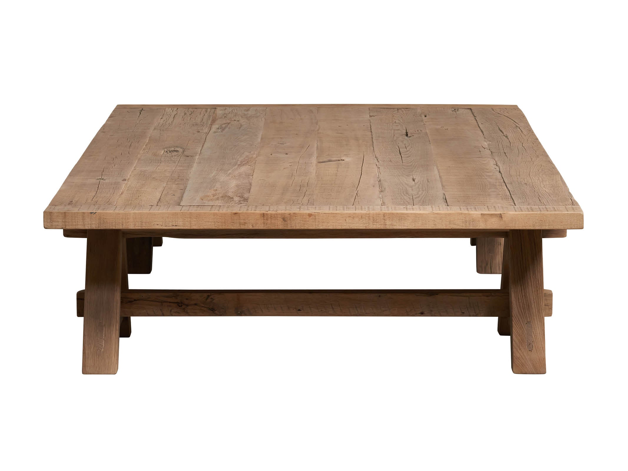 Modern A-Frame Coffee Table - Solid Wood Mid Century Design for Living Room, Lounge & Office - Stylish & Functional Home Decor Furniture