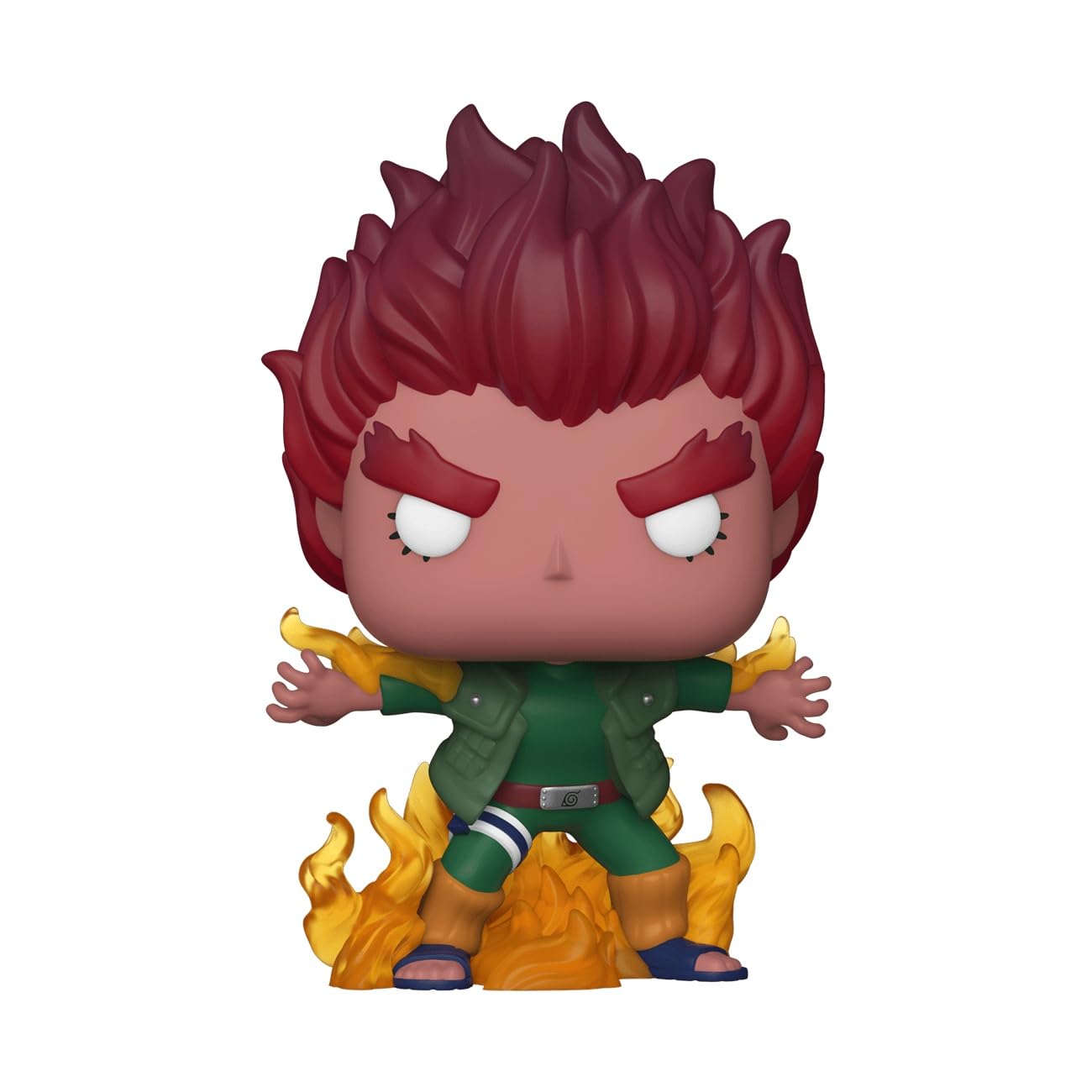 Funko Pop! Animation: Naruto Shippuden - Mighty Guy (Eight Inner Gates) #824 Vinyl Figure | Collectible Anime Toy for Fans & Gift for Naruto Lovers | Perfect for Display, Decor & Anime Collections
