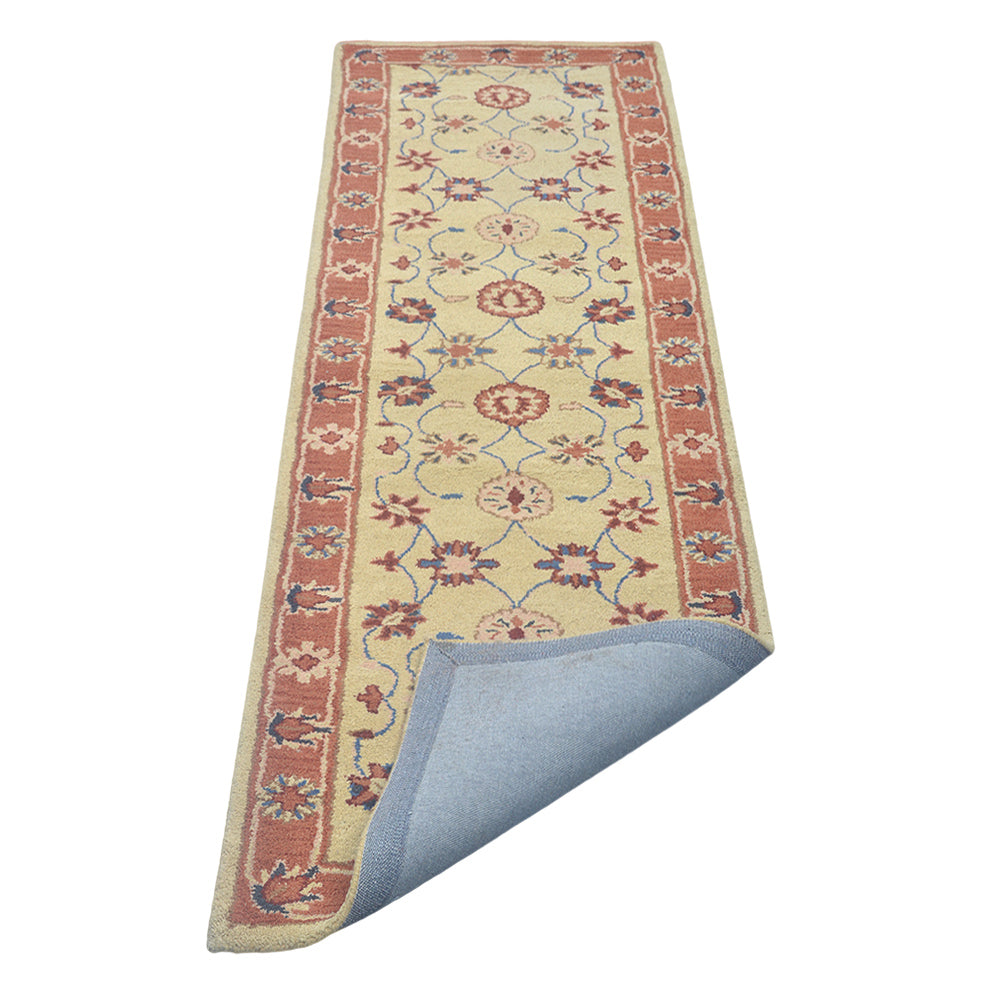 Premium Hand Tufted Wool Rug - Traditional Persian Hamedan Design - Soft & Durable - Perfect for Living Room, Bedroom, or Office Decor