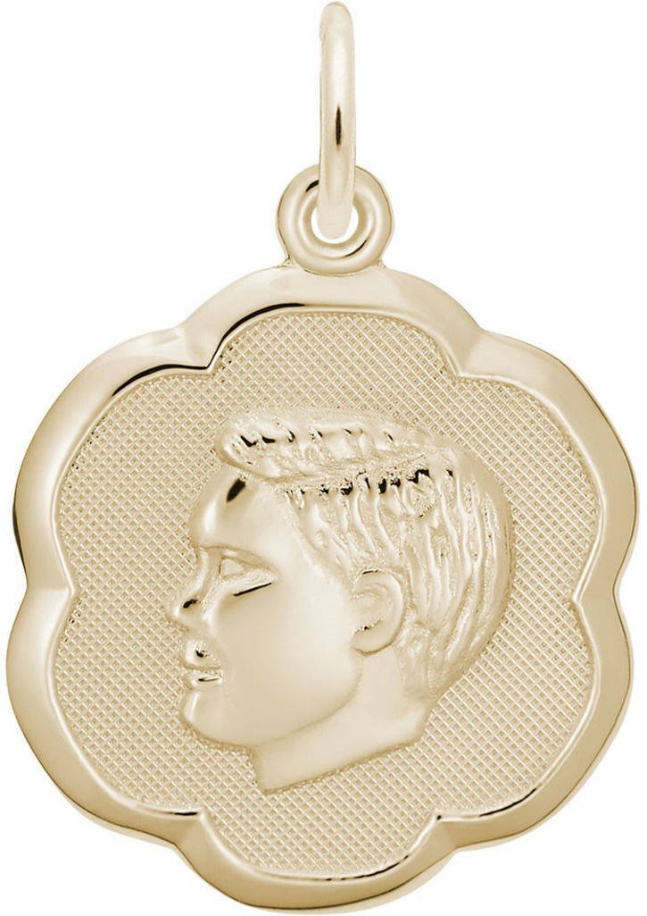 Rembrandt Elegant Boys Head Charm Pendant - Vintage Inspired Jewelry for Men, Unique Gift for Boyfriend, Son & Teen - Perfect for Birthdays, Anniversaries & Special Occasions