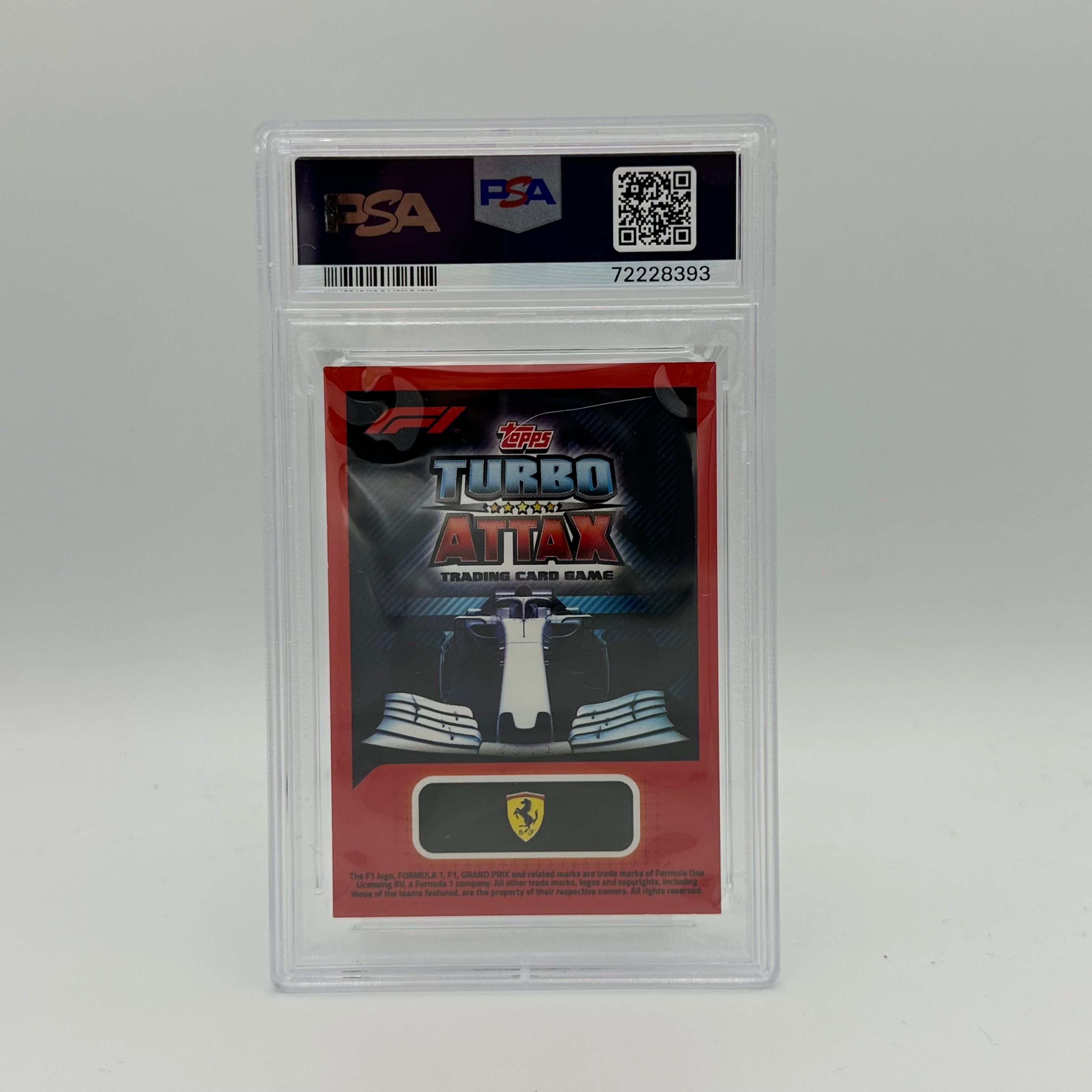 PSA 9 Graded Charles Leclerc #LE3B Limited Edition Bronze Trading Card - Perfect for F1 Collectors, Sports Memorabilia Enthusiasts & Investment Portfolio