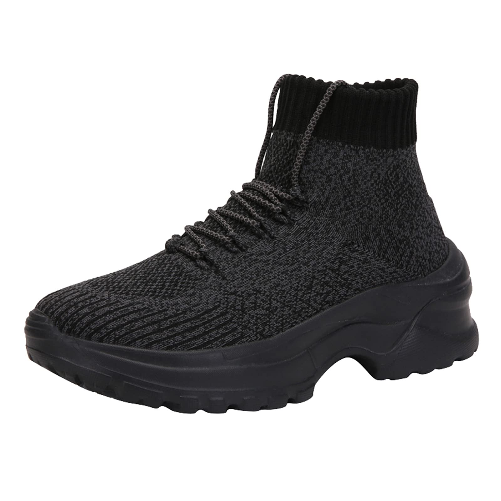 Gaoxin Fashion Women's Height Increasing Casual Sneakers - Comfortable Sports Shoes with Flat Combat Boot Style for Everyday Wear | Perfect for Walking, Running & Casual Outfits