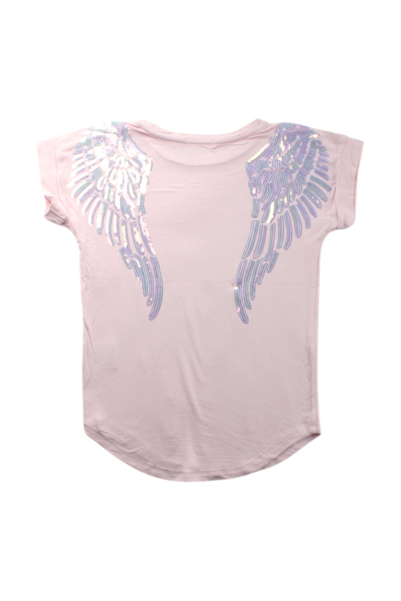 Angel's Face Short Sleeve T-Shirt for Kids - Soft Cotton Tee for Boys & Girls (Size 5-6T) - Perfect for Playdates, School & Everyday Wear