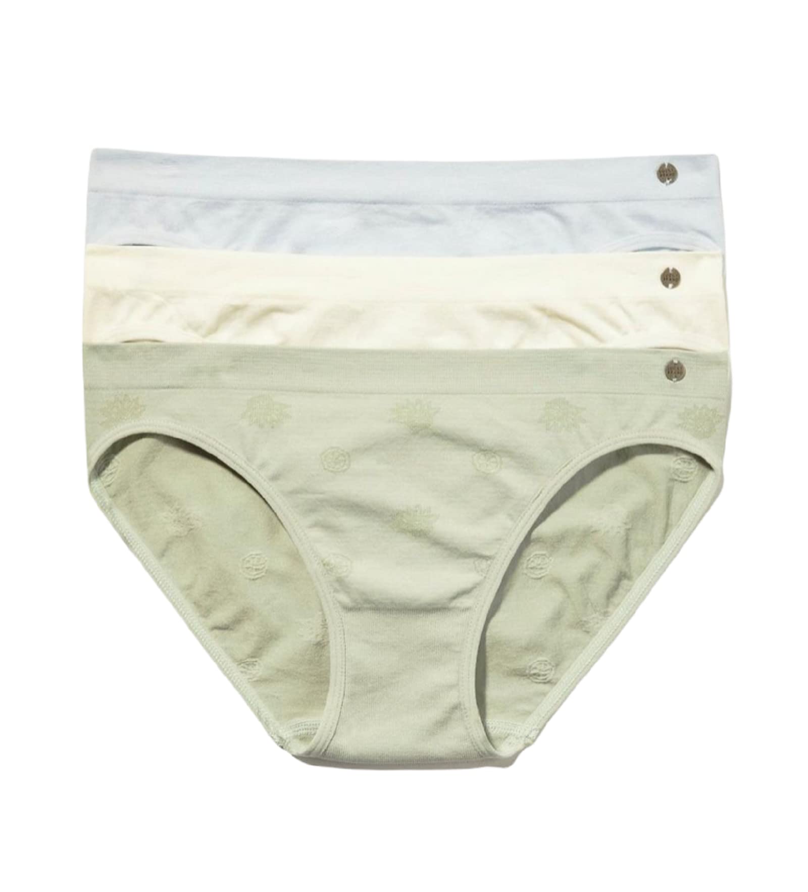 Lucky Brand Women's Seamless Bikini Panties 3-Pack - Soft Comfortable Underwear for Everyday Wear, Yoga & Lounge