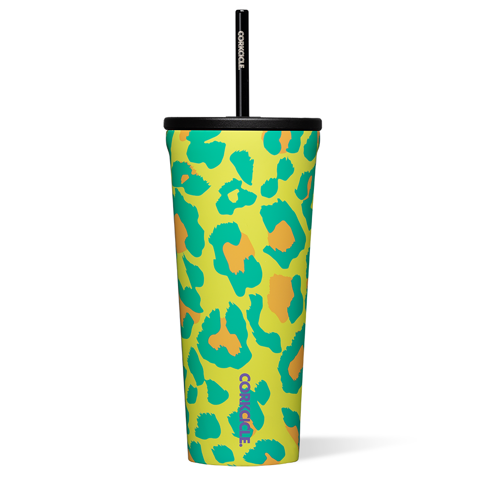 Insulated Stainless Steel Cold Cup - Double Wall Vacuum Insulated Tumbler for Iced Coffee, Tea & Cold Drinks - Keeps Beverages Cold for Hours - Perfect for Office, Travel & Outdoor Activities