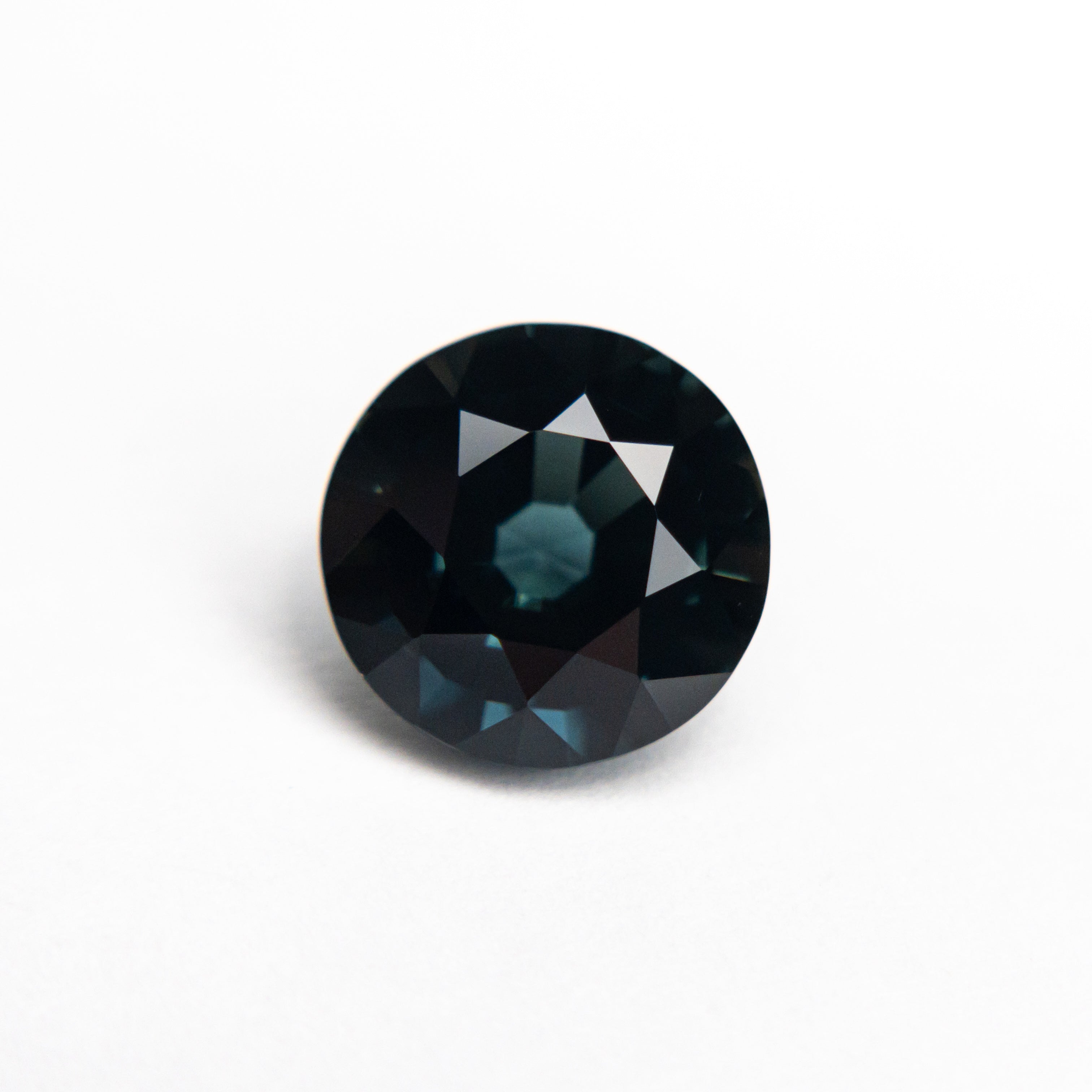 2.09ct Round Brilliant Blue Sapphire Gemstone - 7.77x7.70x4.71mm (20960) for Engagement Rings & Jewelry Making