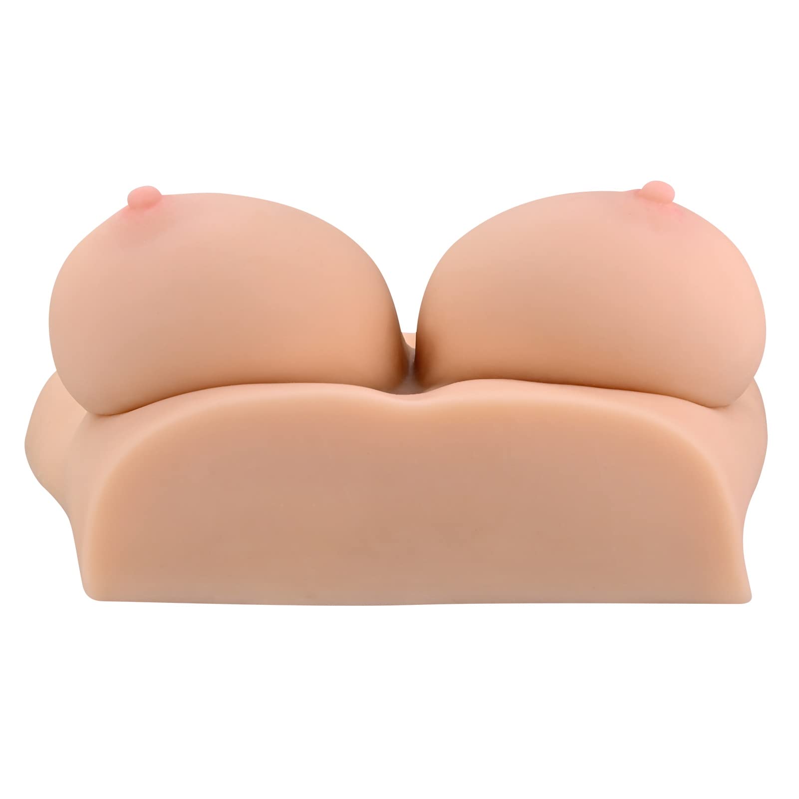 Realistic Big Double D Breast Masturbator - Lifelike Male Sex Toy for Solo Pleasure & Couples Play - Perfect for Home Use & Fantasy Fulfillment