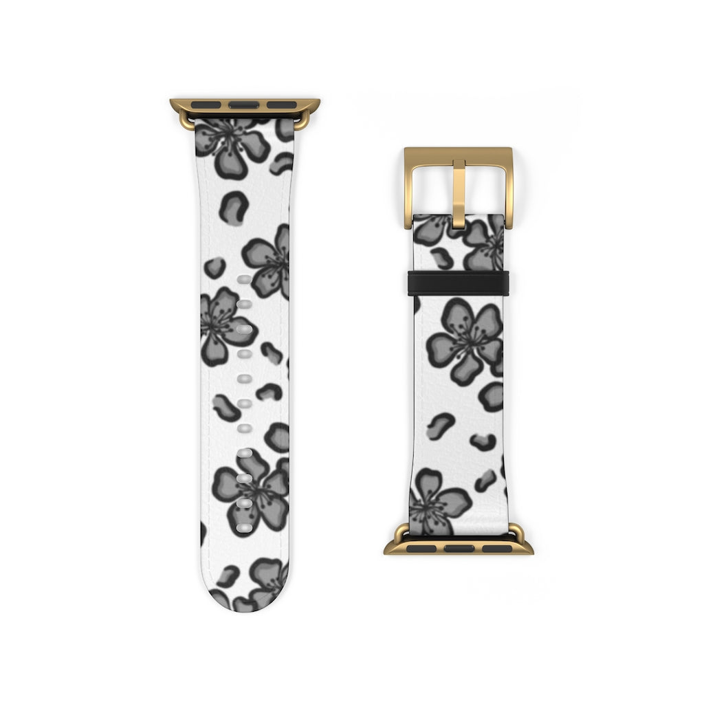 Premium Jungle Ulei Apple Watch Band - Soft Silicone Strap for Apple Watch Series 9/8/7/6/SE/5/4/3 - Stylish & Comfortable for Workout, Running, Gym & Daily Wear