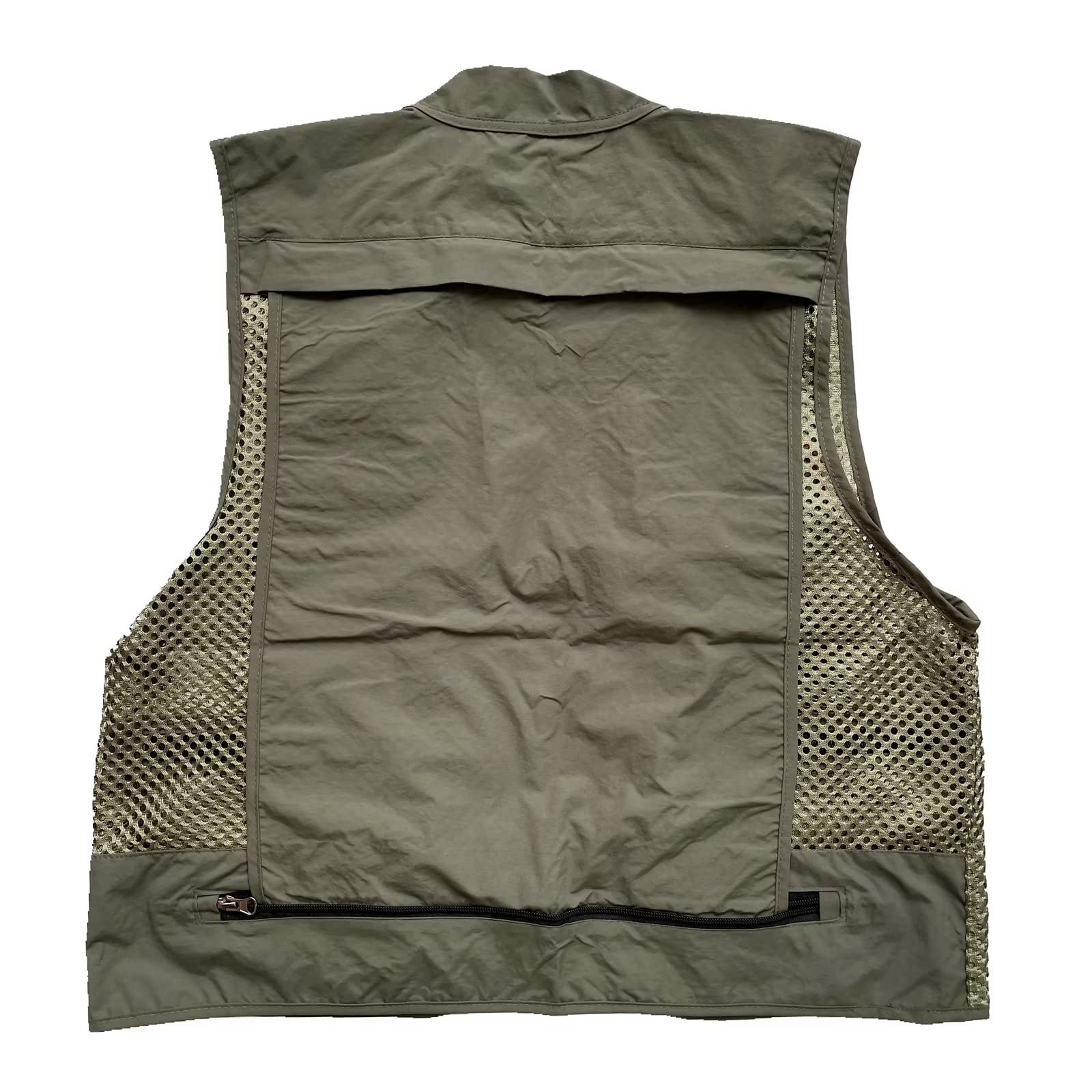 Men's Breathable Mesh Vest with Multiple Pockets - Lightweight Outdoor Gear for Travel, Fly Fishing & Photography | Perfect for Hiking, Camping & Adventure Activities