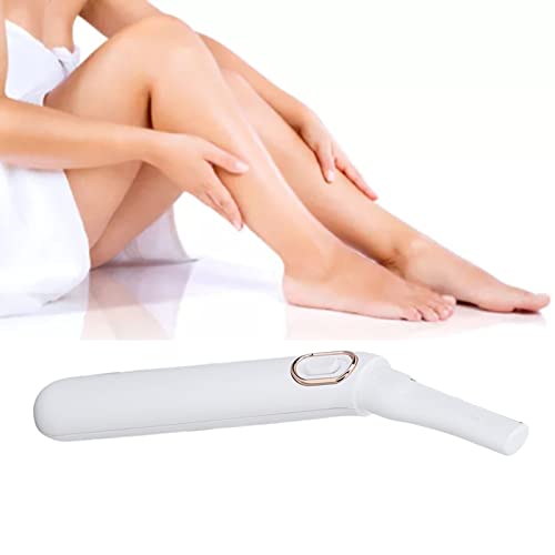 Electric Bikini Trimmer for Women - Safe Dry Use Bikini Shaver with LED Light & Angled Design for All Skin Types | Portable Pubic Hair Trimmer for Travel, Gym & Sensitive Skin Care